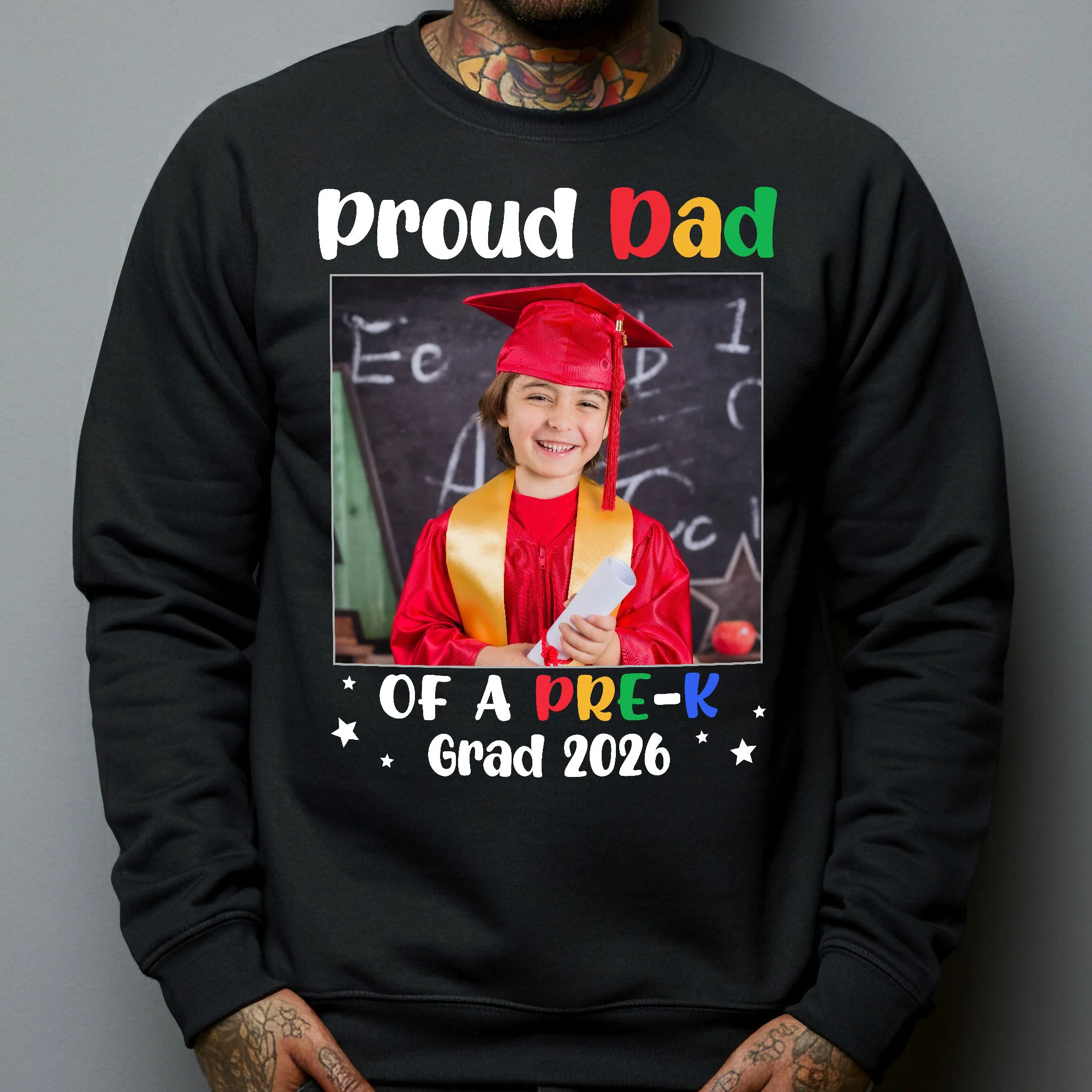 Custom Family Pre-K Graduation - Personalized Photo Shirt - Image 6