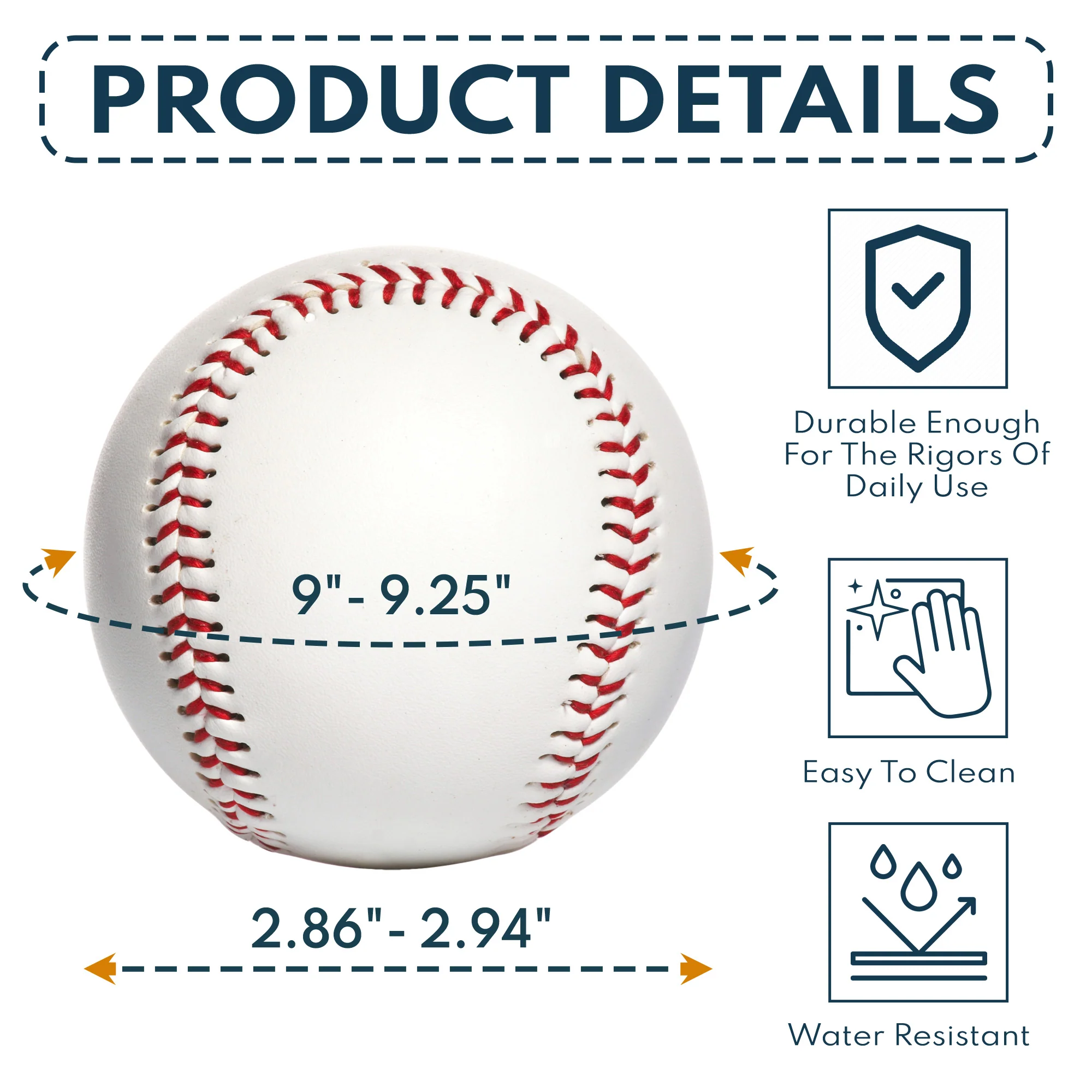 Custom Favourite Photo Gift For Family Couple Dad - Personalized Photo Baseball - Image 6