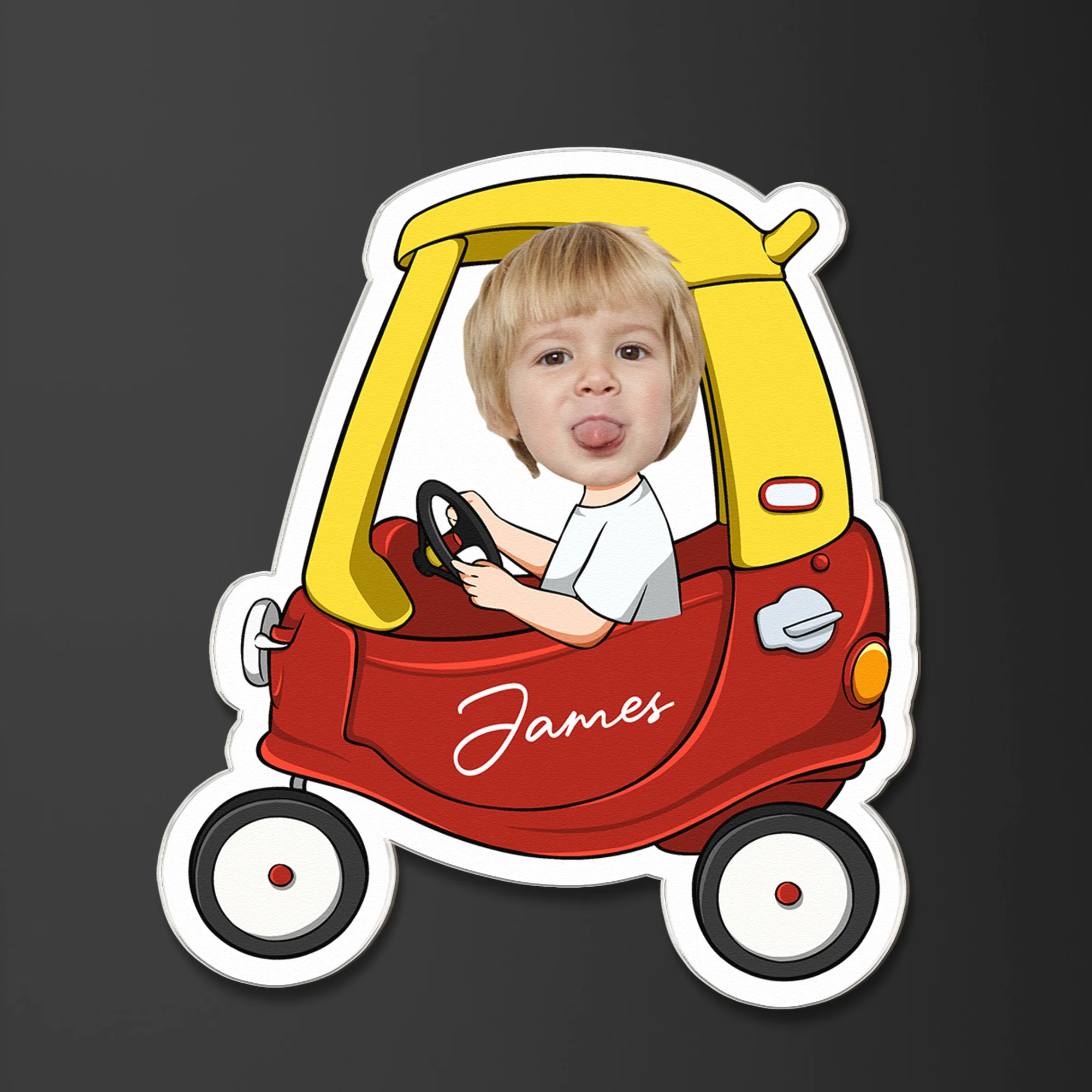 Custom Kid Photo Funny Gifts For Son, Daughter, Grandkids - Personalized Magnet - Image 4
