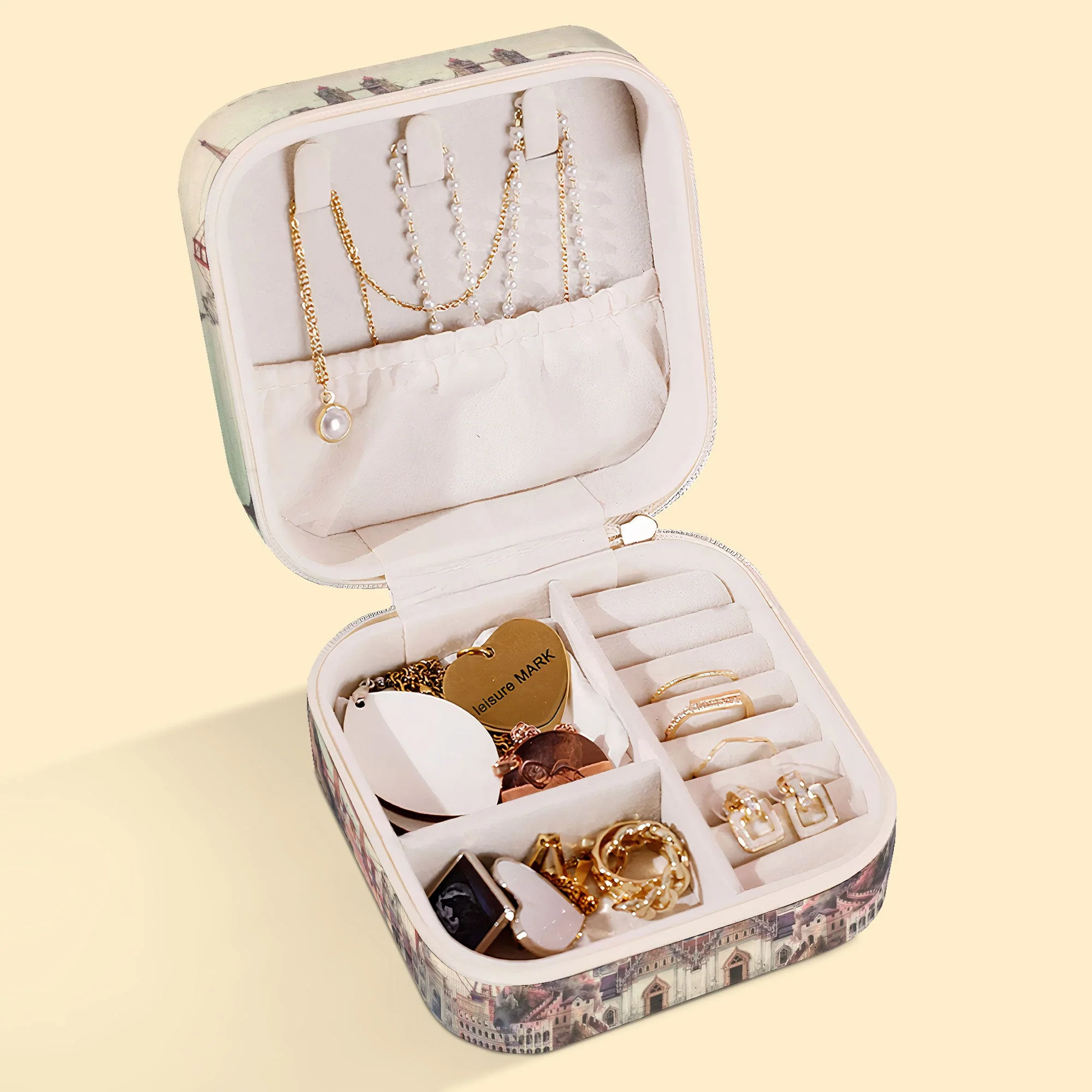 Custom Line Drawing - Personalized Photo Jewelry Box - Image 8