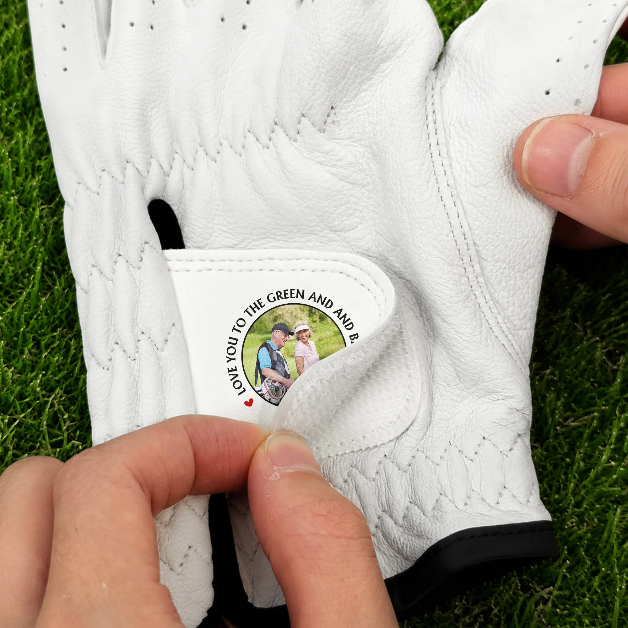 Custom Love Message Golf Gifts Anniversary Golf Gift For Him, Husband, Boyfriend - Personalized Golf Glove - Image 5