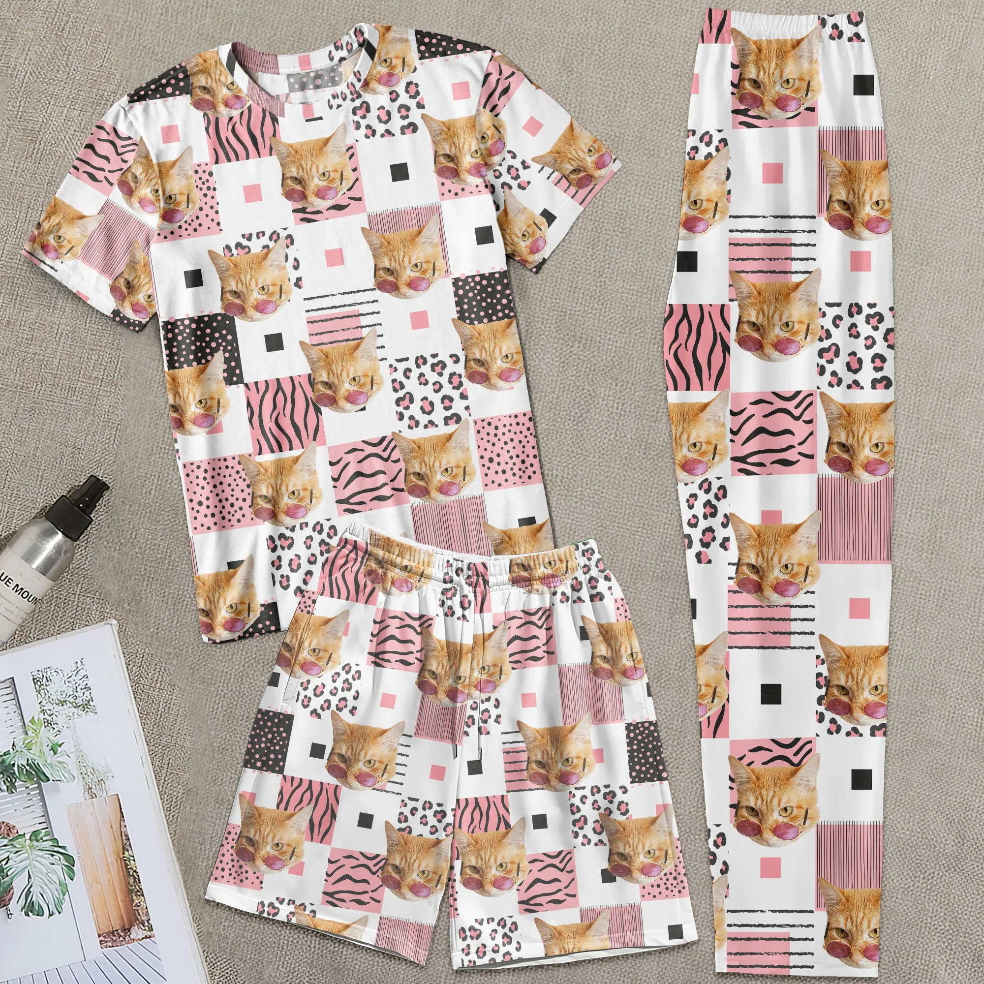 Custom Pet Pajamas - Personalized Photo Pajama Shorts Set - Image 5