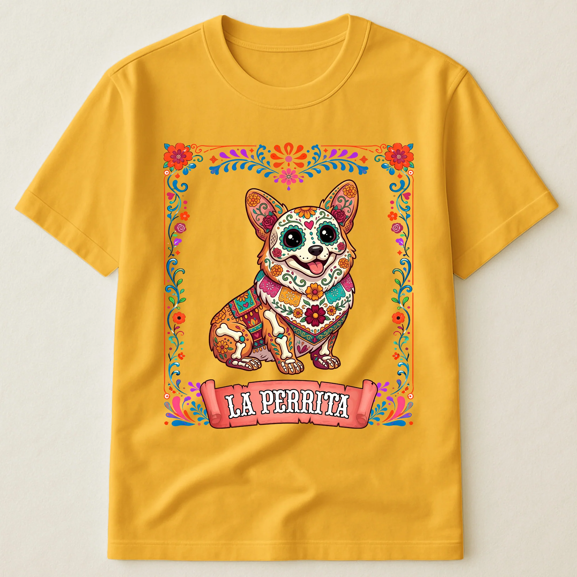 Custom Pet Portrait Day Of The Dead - Personalized Shirt - Image 2