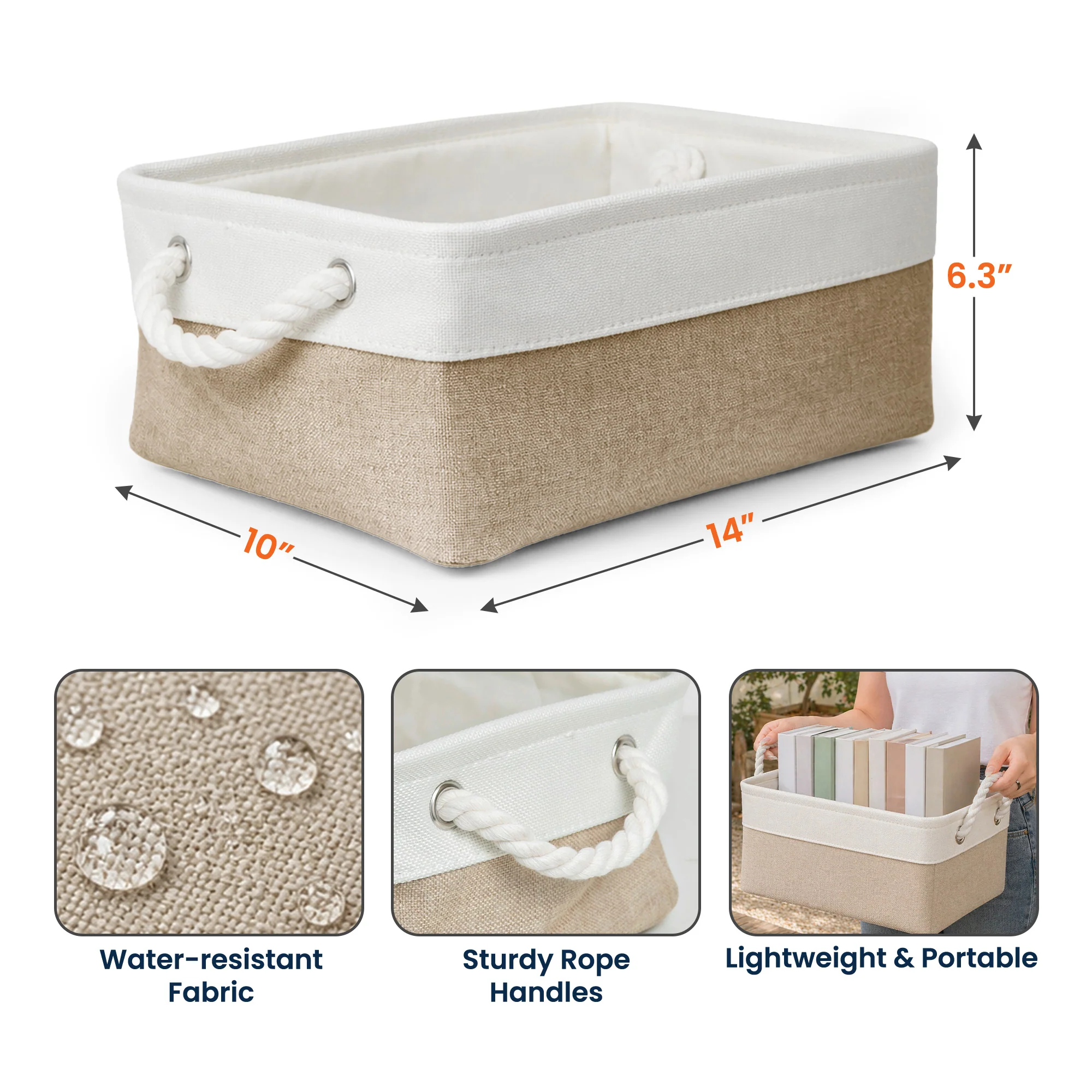 Custom Pets For Dog Lovers, Cat Lovers - Personalized Storage Basket - Image 5