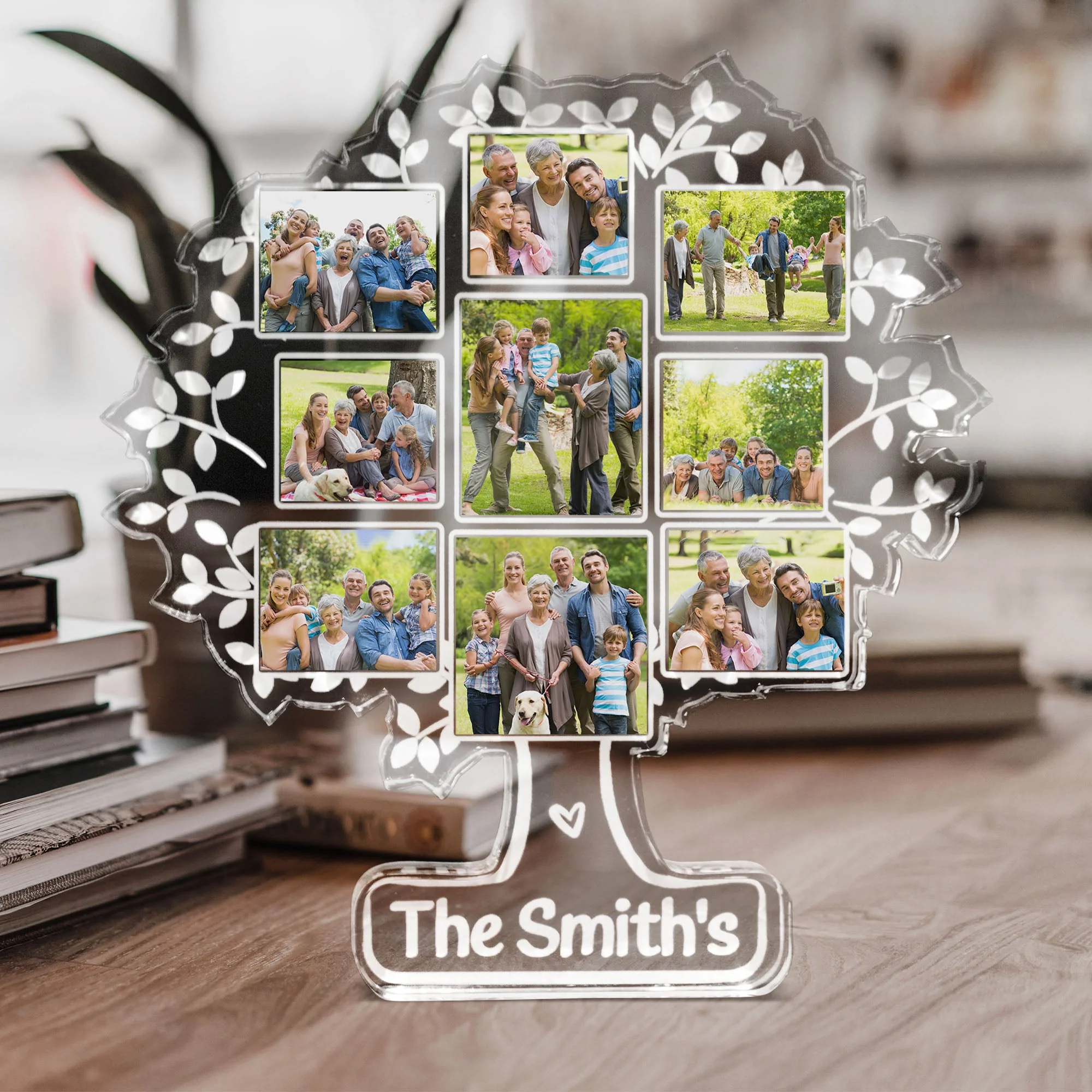 Custom Photo Family Tree Of Life - Personalized Acrylic Photo Plaque - Image 8