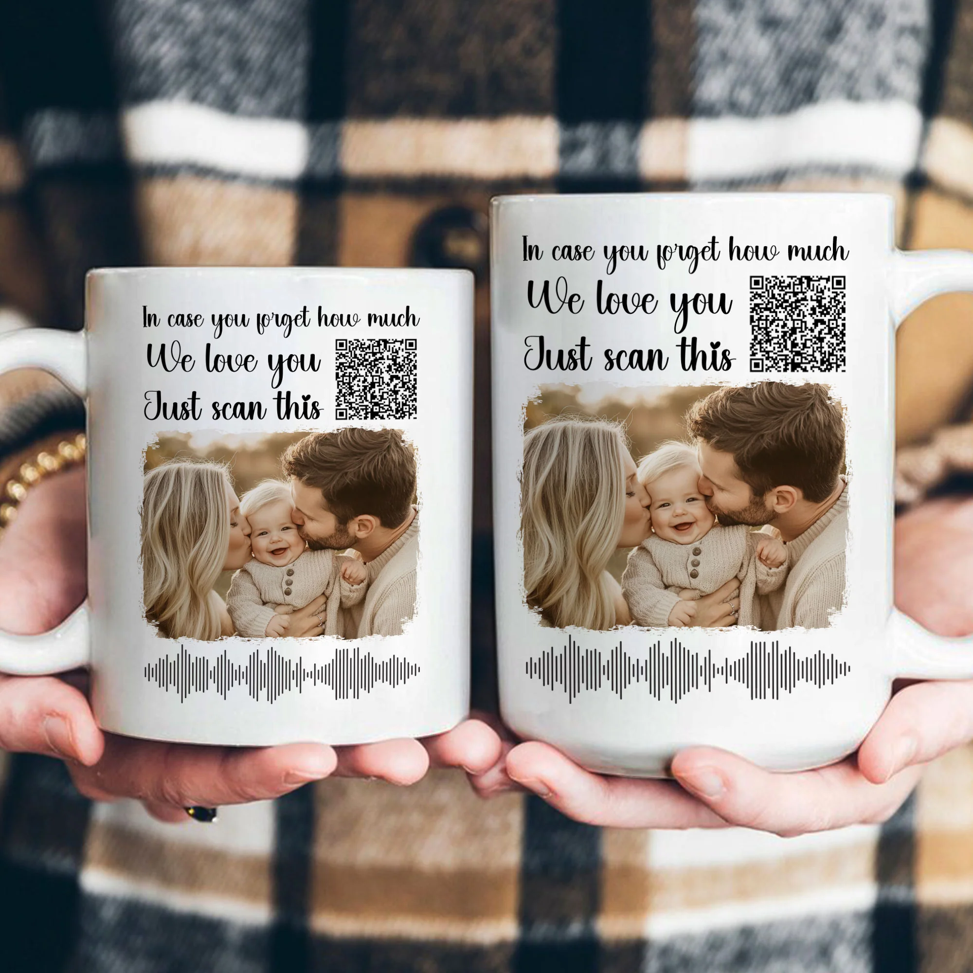 Custom QR Code & Photo Gifts - Personalized Photo Mug - Image 6