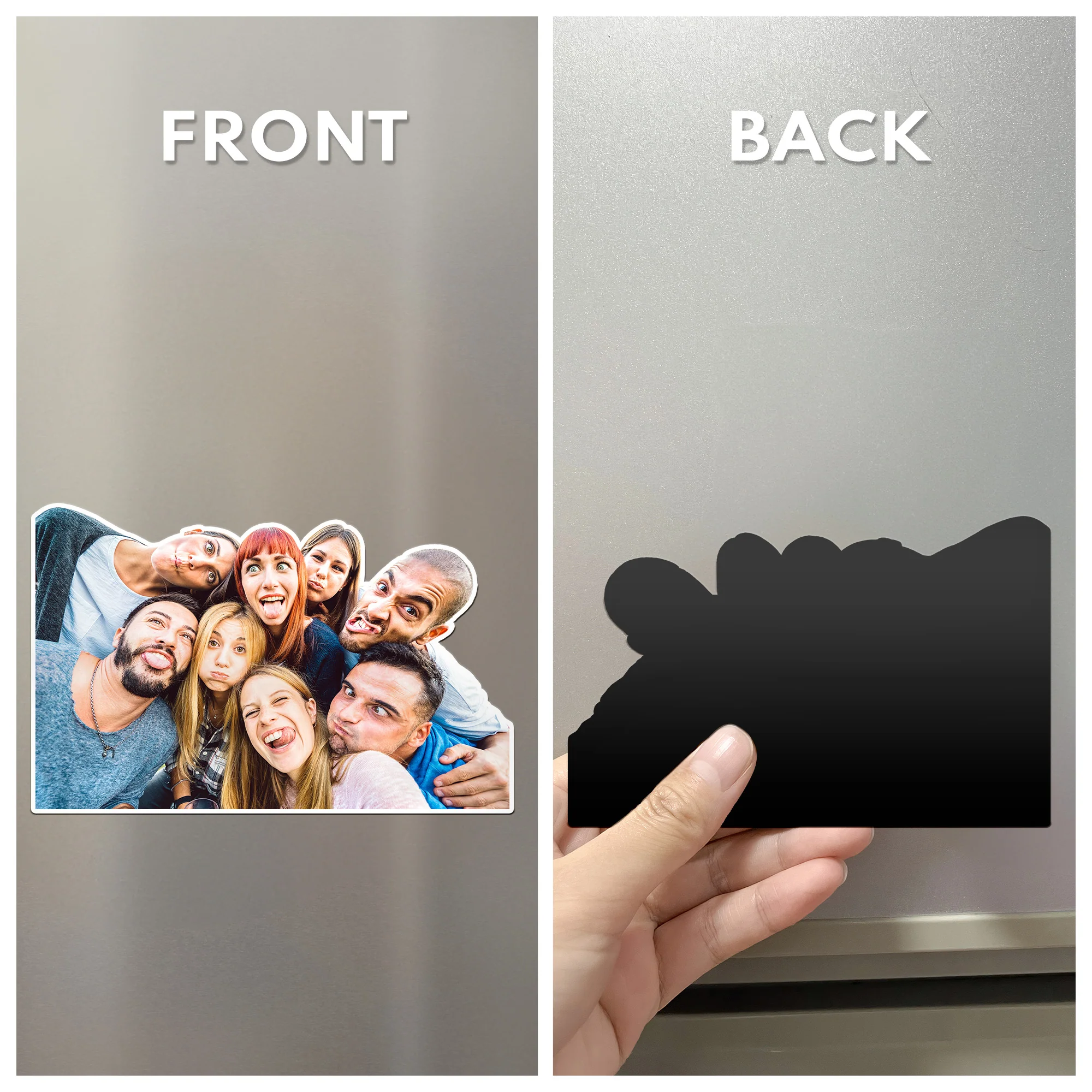 Custom Photo Funny Moments For Family, Friends, Coworkers - Personalized Photo Magnet - Image 5