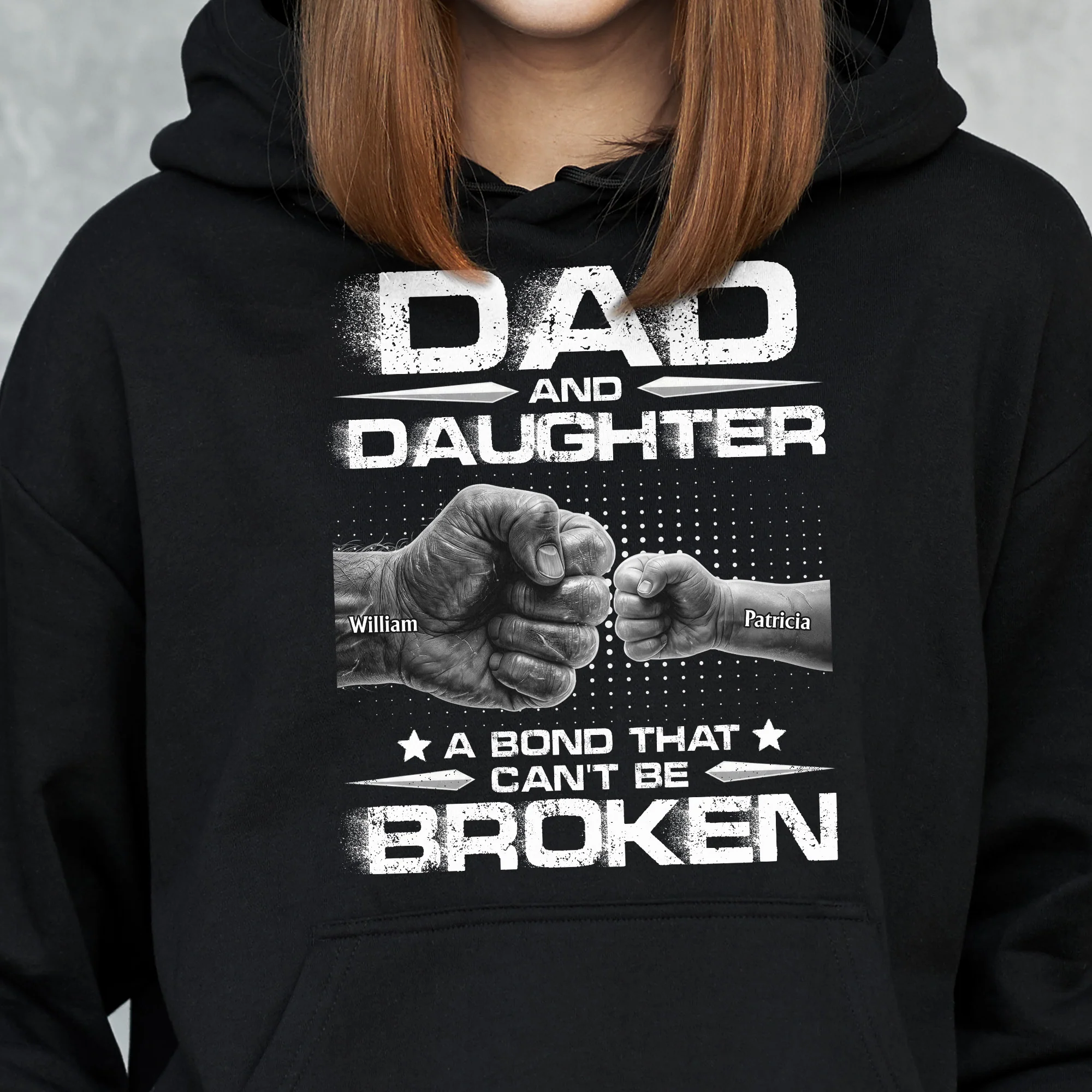 Dad And Daughters, Sons - A Bond That Can't Be Broken - Personalized Shirt - Image 7