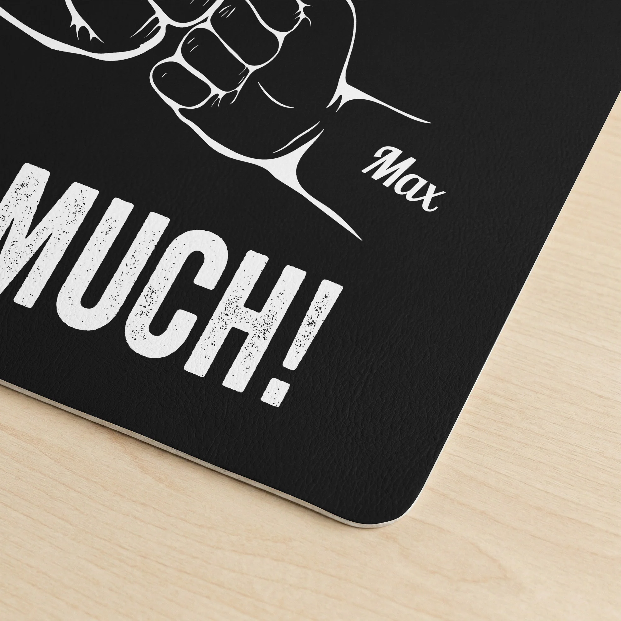 Dad The Man The Myth The Legend Father's Day Gift For Dad, Husband - Personalized Desk Mat - Image 4