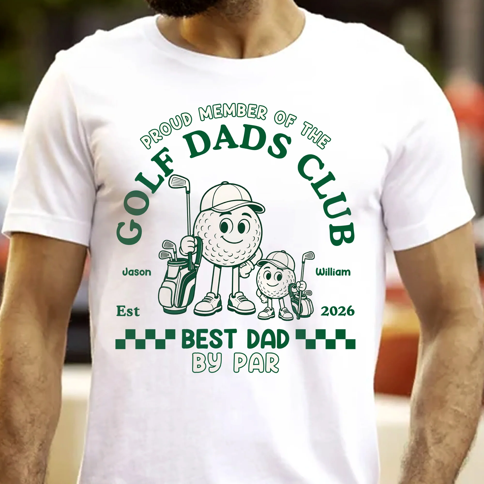 Daddy And Me Golf Matching Tee - Father's Day Gift For Dad - Personalized Shirt - Image 3