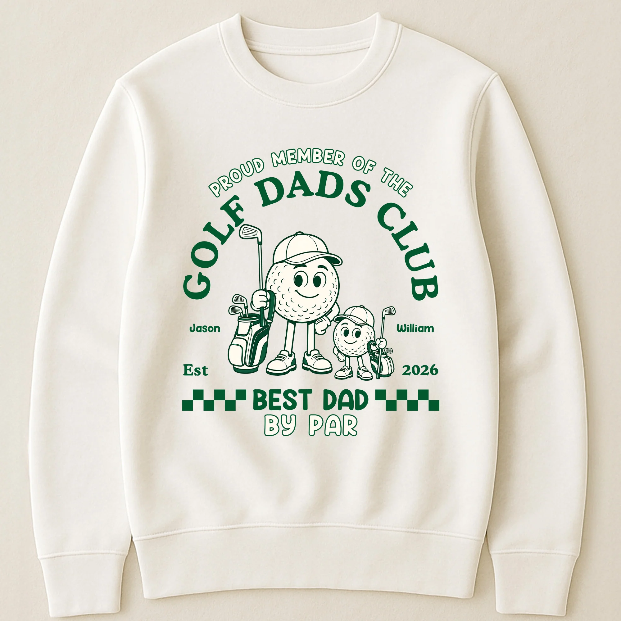 Daddy And Me Golf Matching Tee - Father's Day Gift For Dad - Personalized Shirt - Image 4