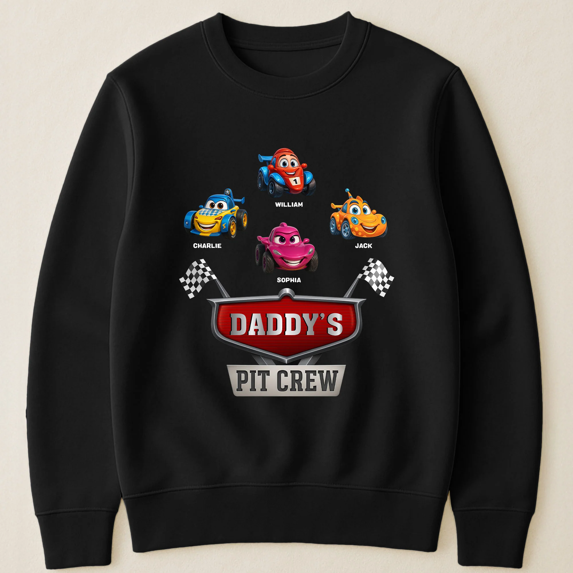 Daddy's Pit Crew - Personalized Shirt - Image 5