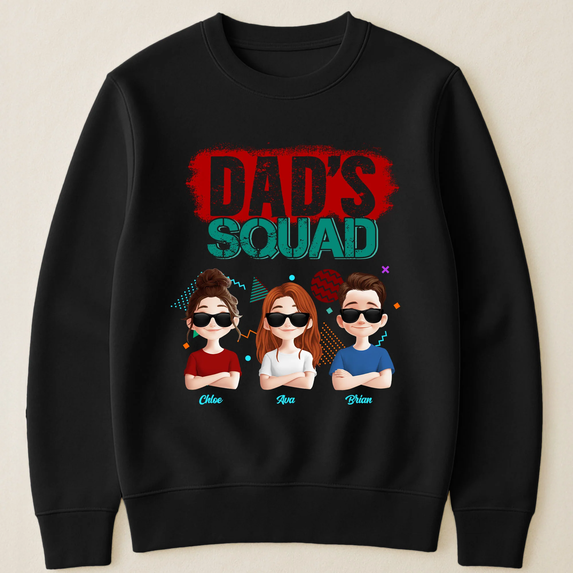 Dad's Squad - Personalized Shirt - Image 3