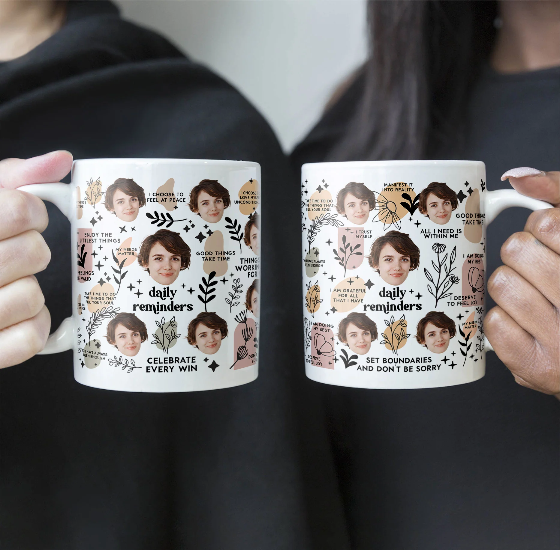 Daily Manifestation Reminders - Personalized Photo Mug - Image 6