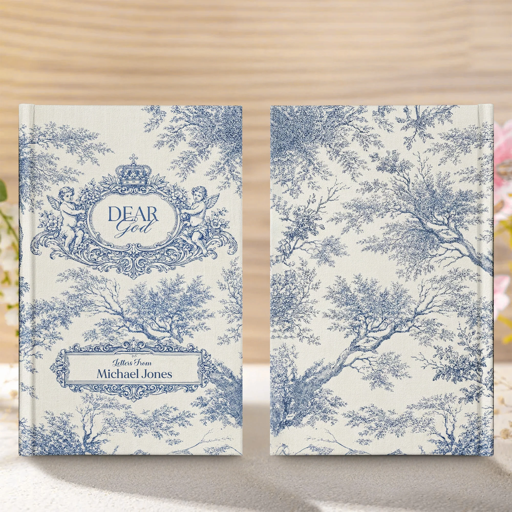 Dear God Letters From - Sermon Notes Faith Gift - Personalized Hardcover Journal - Image 4
