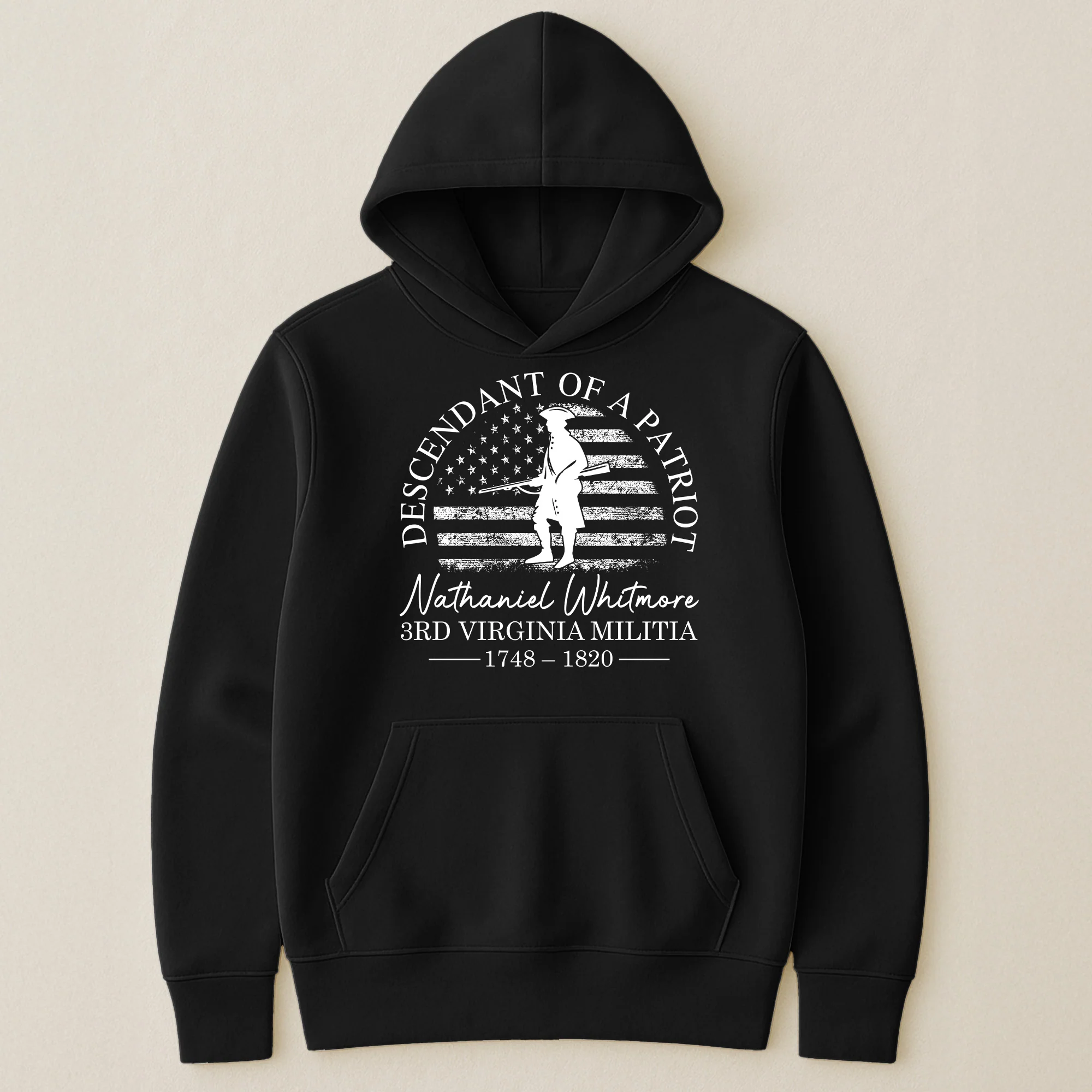 Descendant Of A Patriot Family History - Personalized Shirt - Image 5