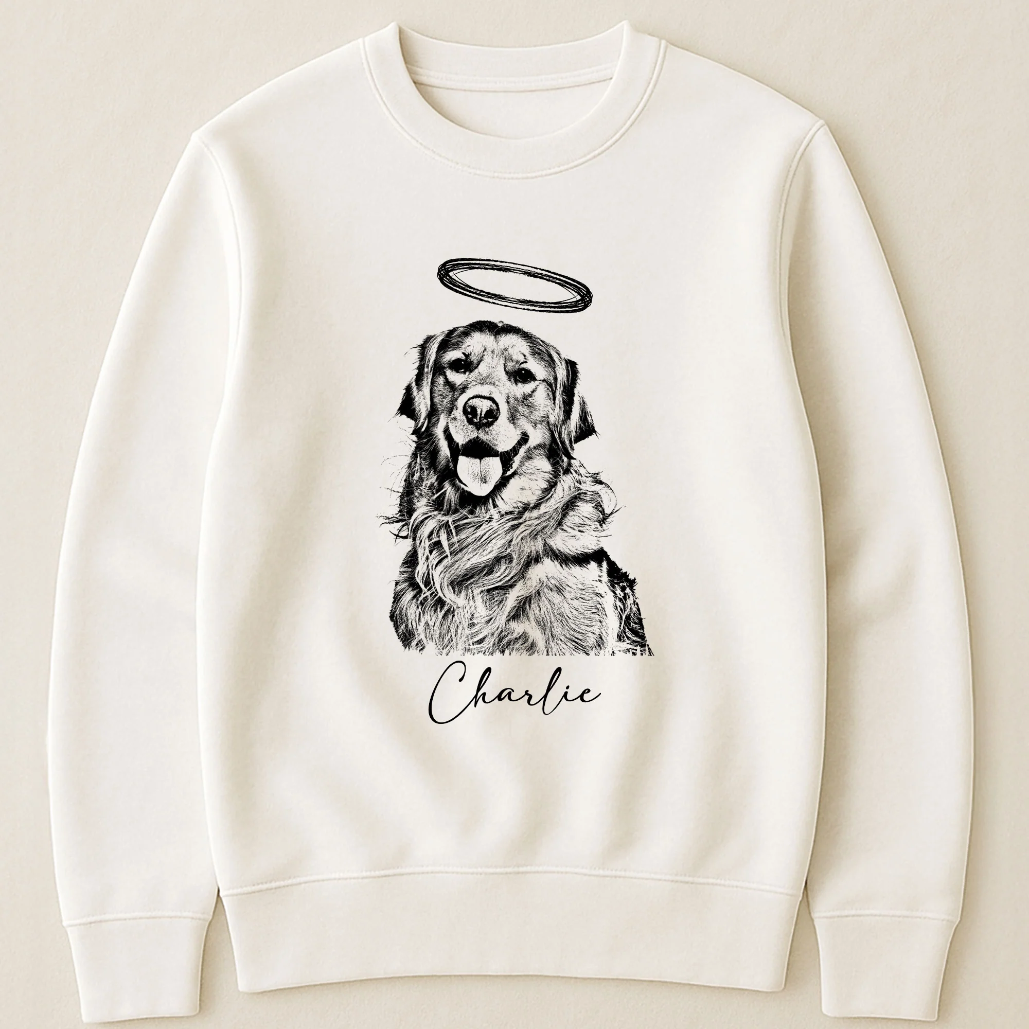 Dog Photo & Name Loss Of Dog - Personalized Photo Shirt - Image 5