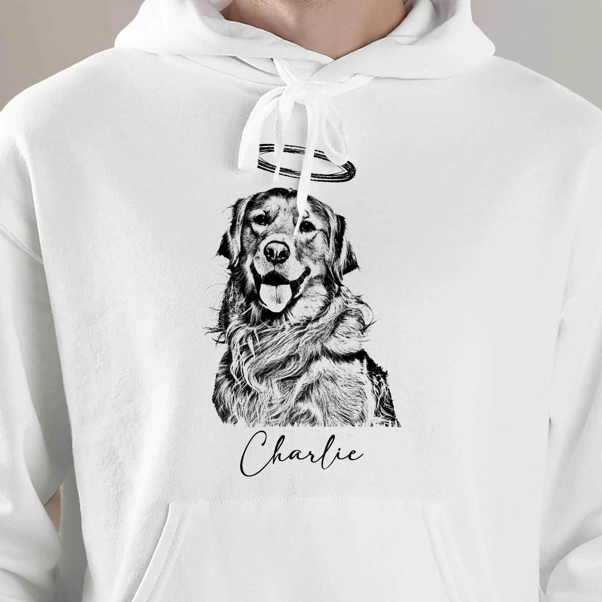 Dog Photo & Name Loss Of Dog - Personalized Photo Shirt - Image 8