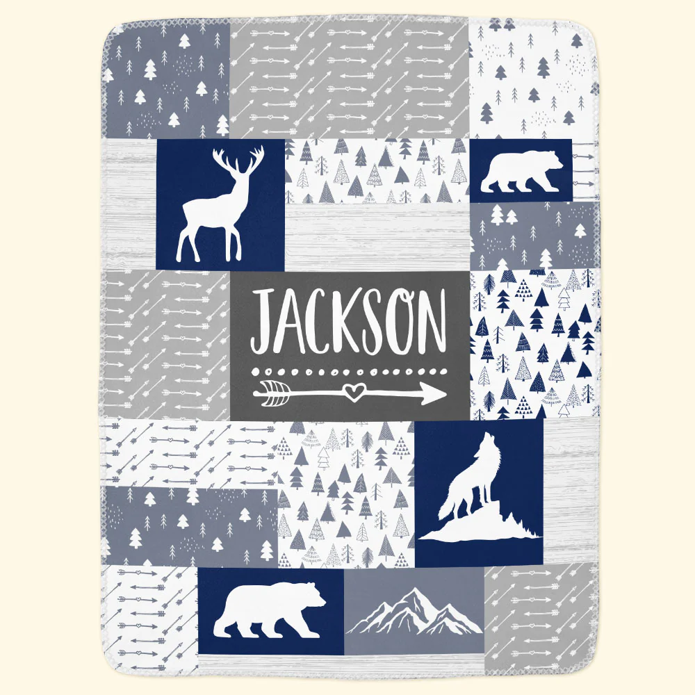 Duck Hunting Baby - Personalized Baby Blanket - Image 6
