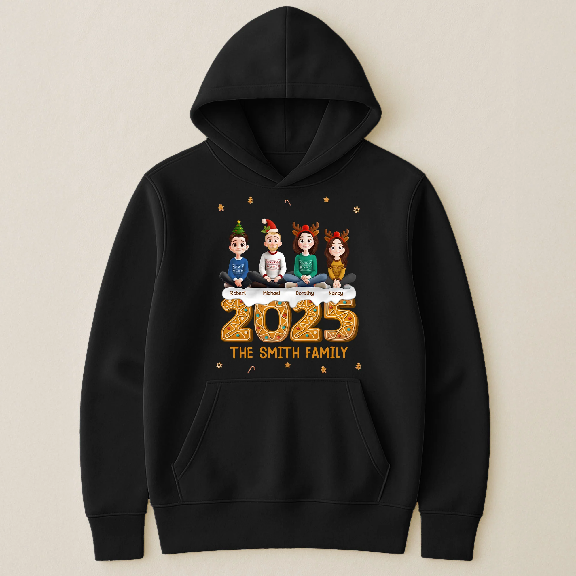Family 2025 - Gingerbread Version - Personalized Shirt - Image 5