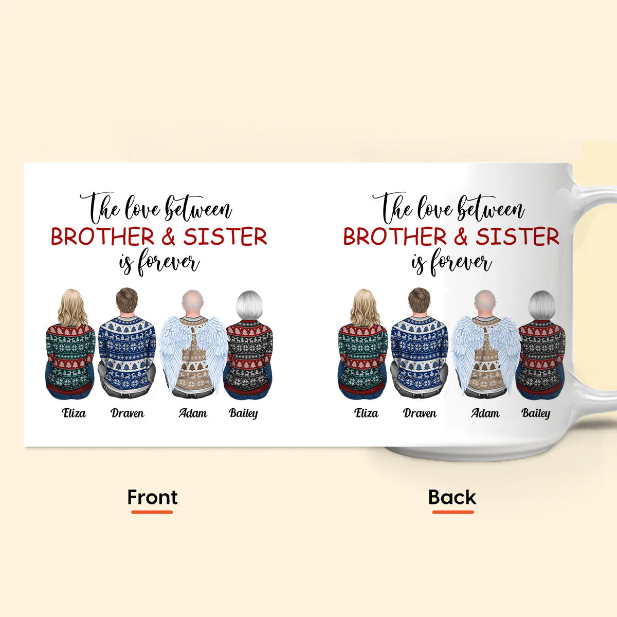 Family Forever - Limited Version - Personalized Mug - Image 7