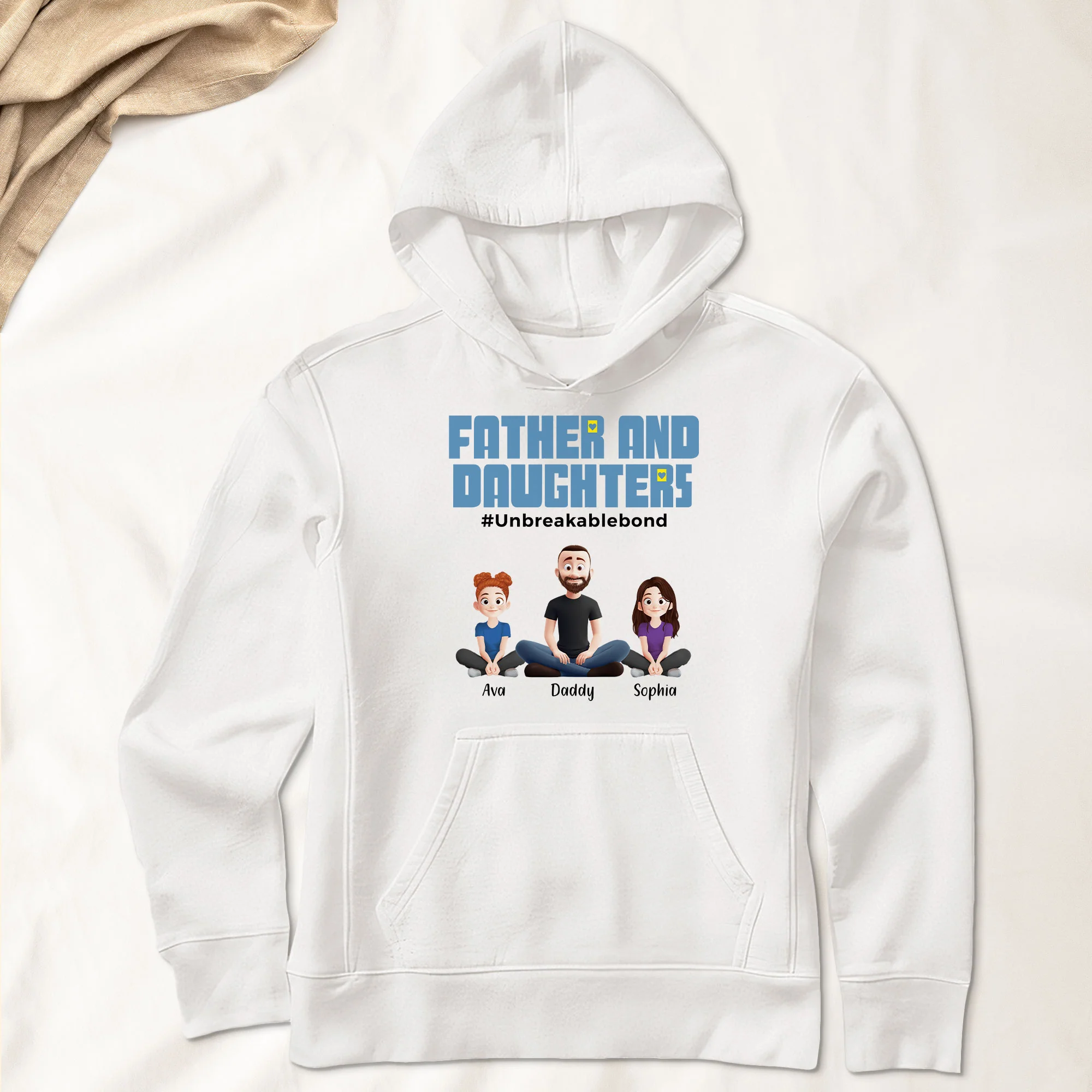 Father And Daughter #Unbreakablebond New Version - Personalized Shirt - Image 4