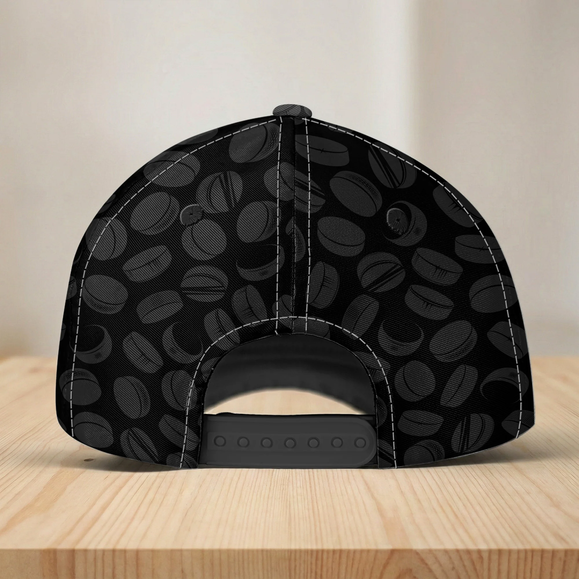 Father's Day Gifts, Hockey Dad, Grandpa - Personalized Cap - Image 3