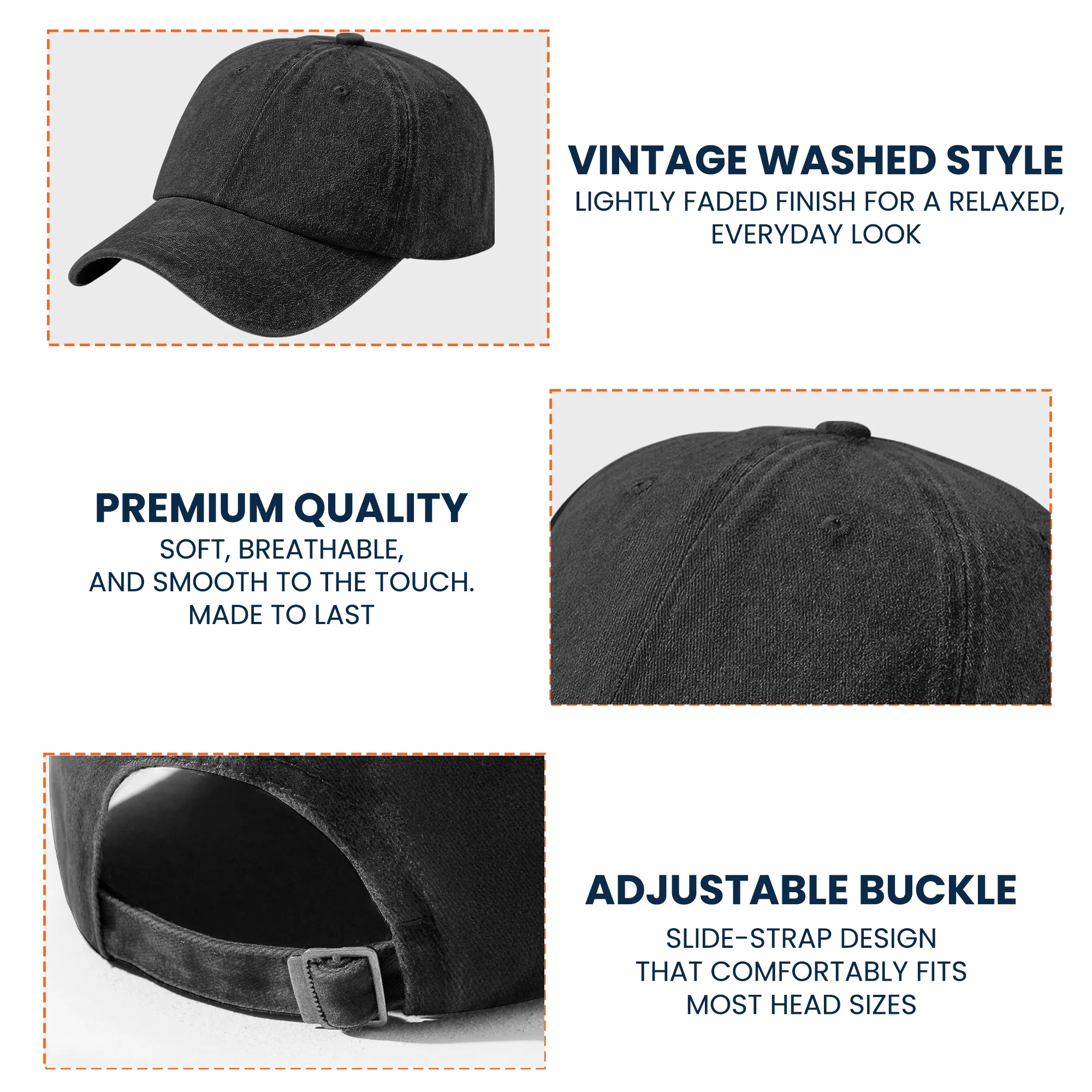 Faux Yarn Print Best Sport Mom Ever - Personalized Cap - Image 5