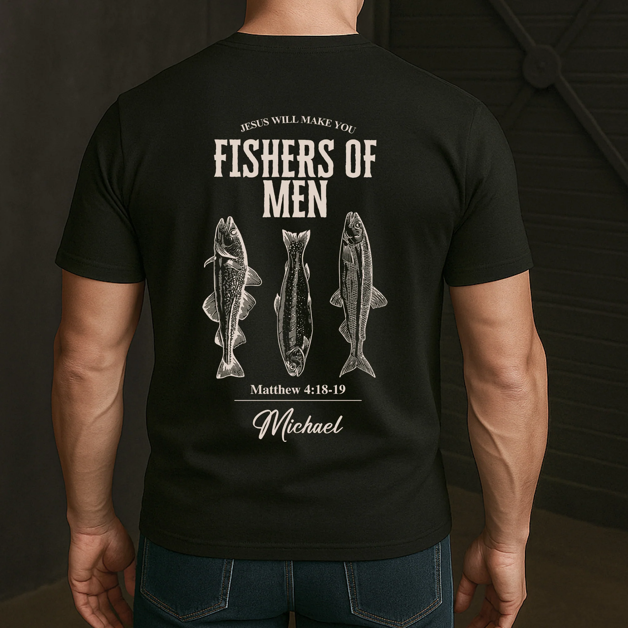Fishers Of Men - Personalized Shirt - Image 2