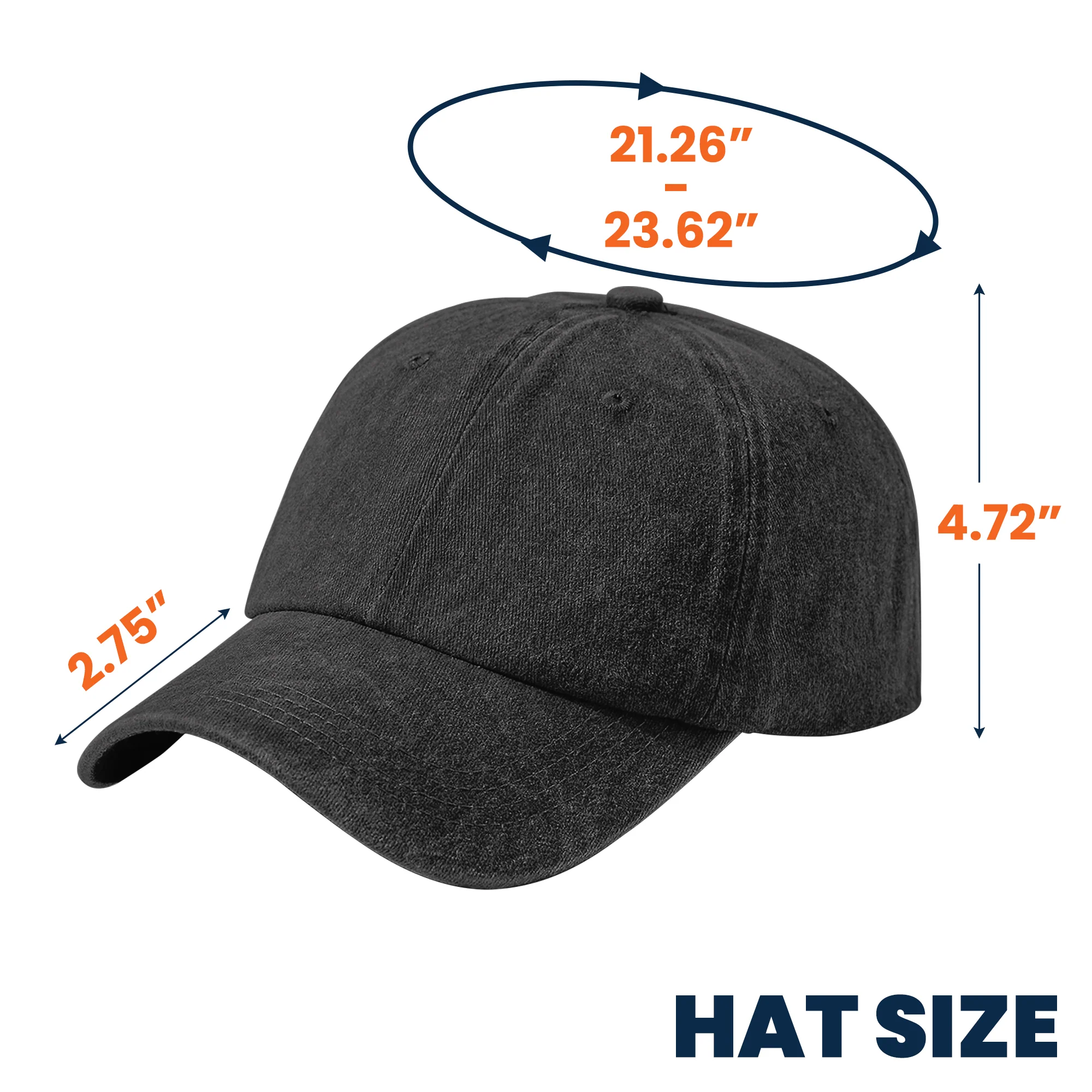 Fistbump Papa We Love You - Personalized Distressed Denim Cap - Image 7