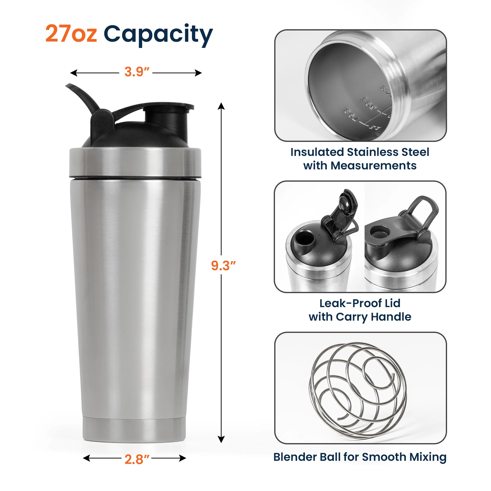Fitness Workout Gym Motivational Gifts For Team, Men, Him, Trainer - Personalized Protein Shaker - Image 7