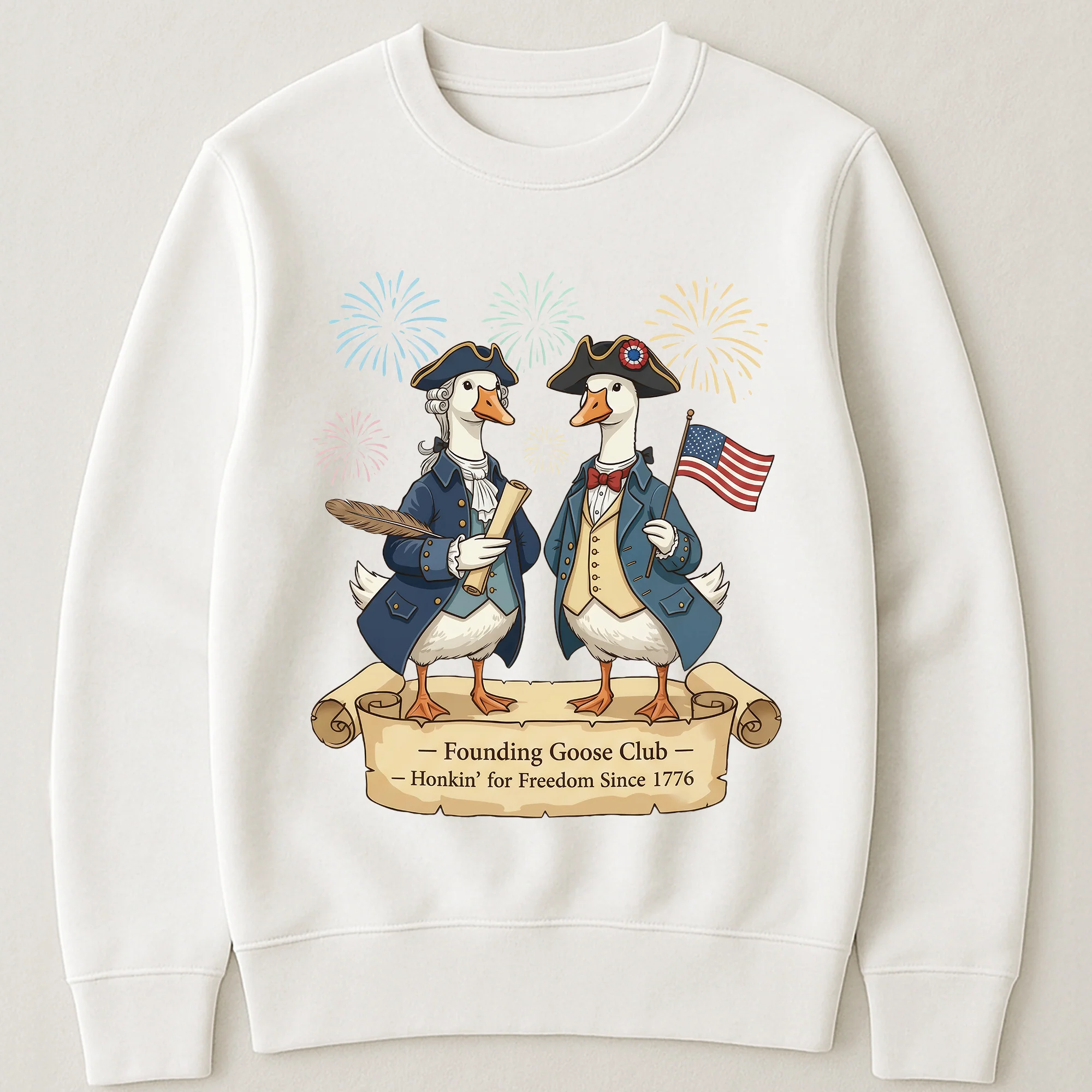 Founding Goose Club Since 1776 - Shirt - Image 12