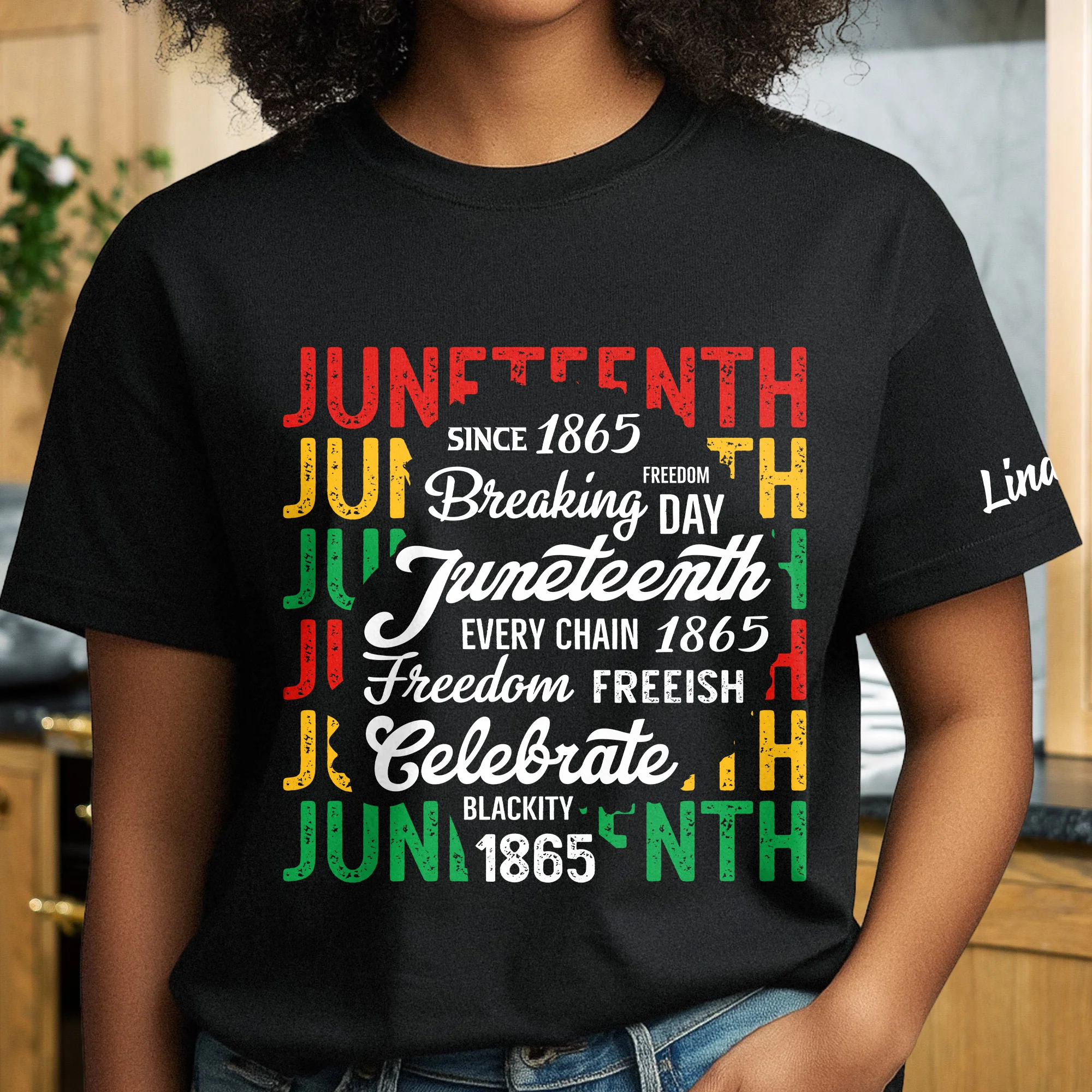 Freedom Day Juneteenth - Personalized Shirt - Image 4
