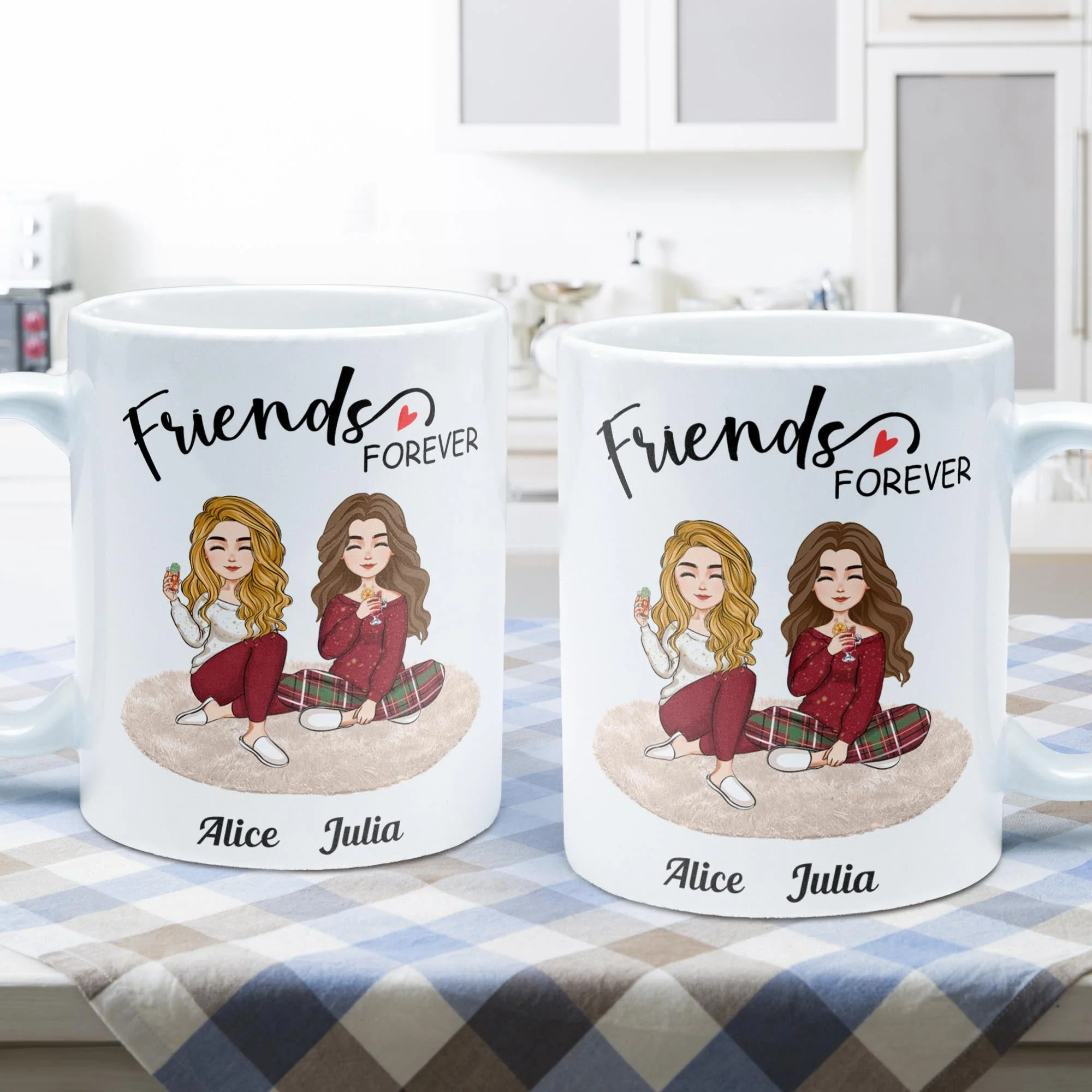 Friendship Forever - Personalized Mug - Image 5