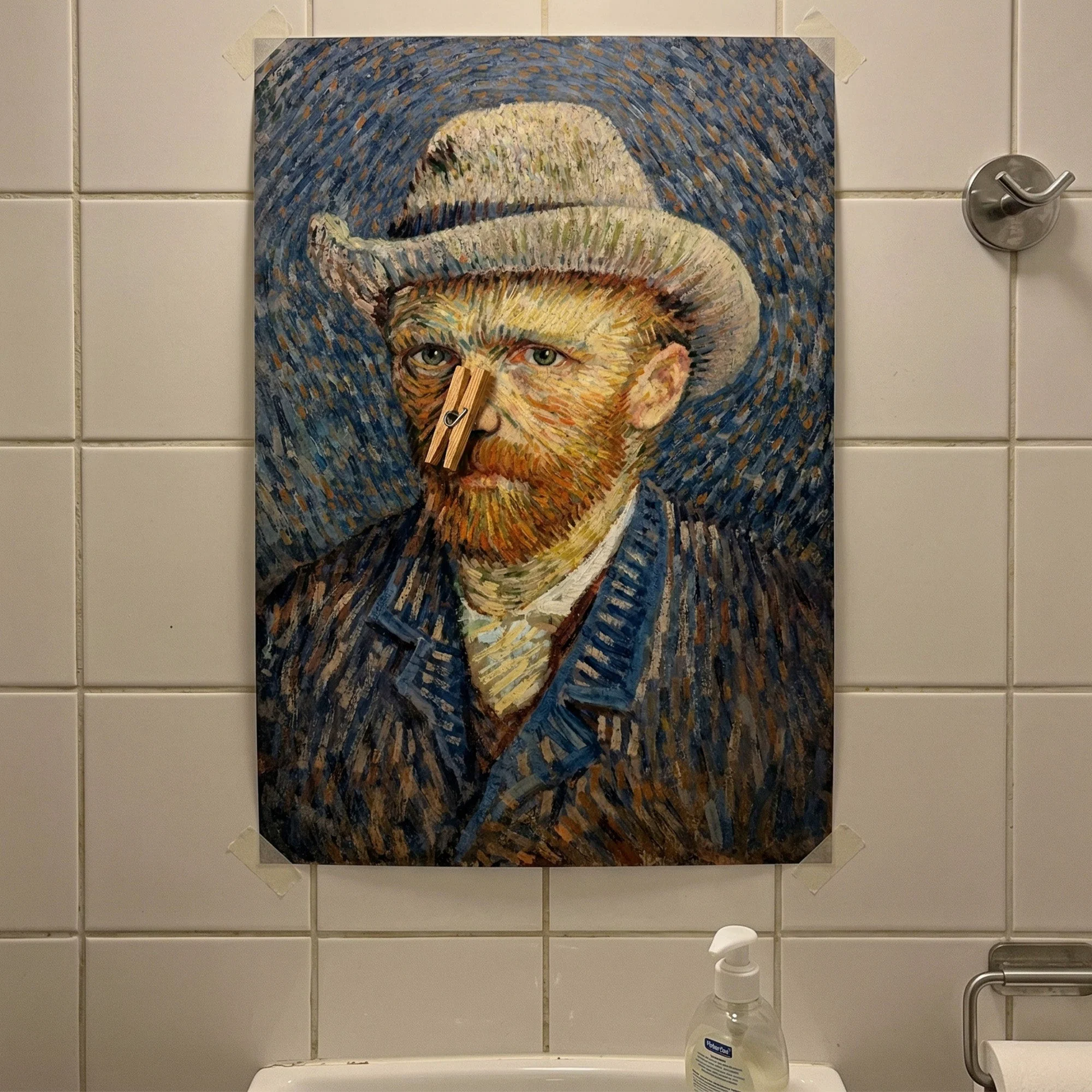 Funny Bathroom Wall Art Toilet Humour Gifts For Friends, Her, Him, Coworker - Personalized Poster - Image 2