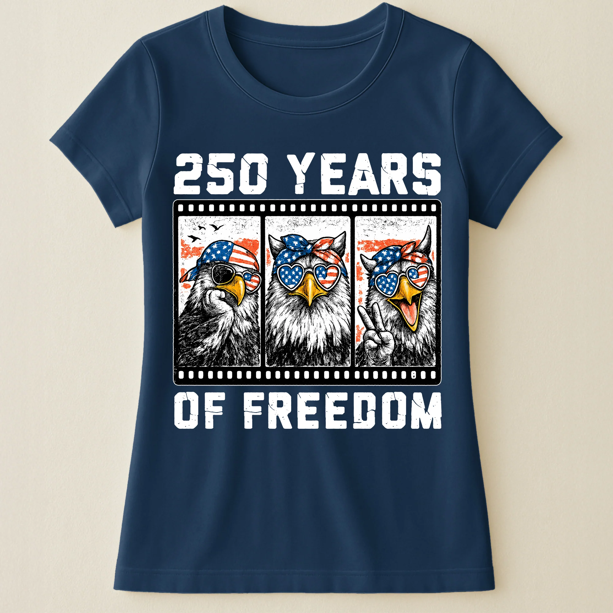Funny Eagel 250 Years Happy - Shirt - Image 20