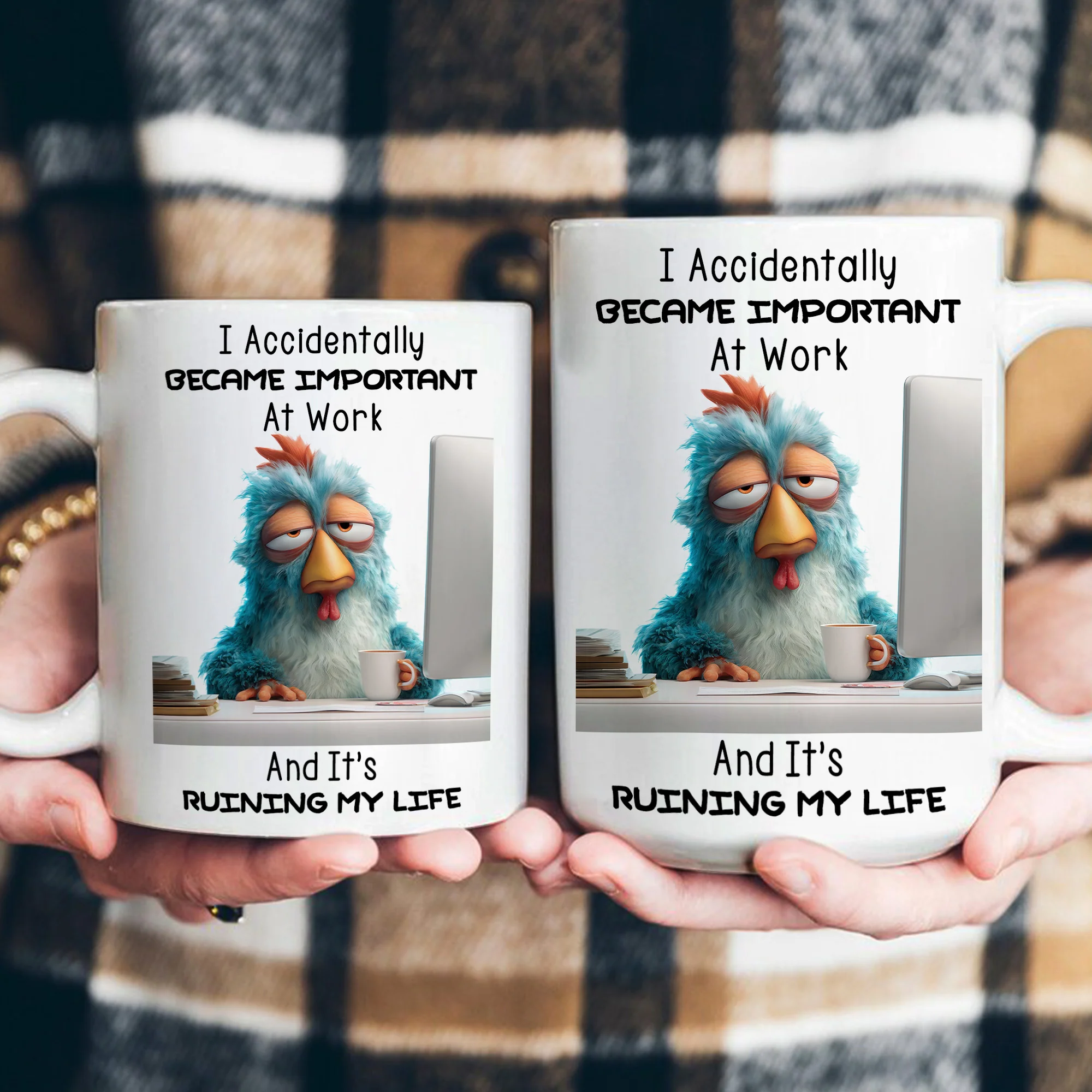 Funny Mug 1 - Exchange Gifts, White Elephant, Gag Gift For Coworker, Boss, Self Gift - Personalized Mug - Image 4