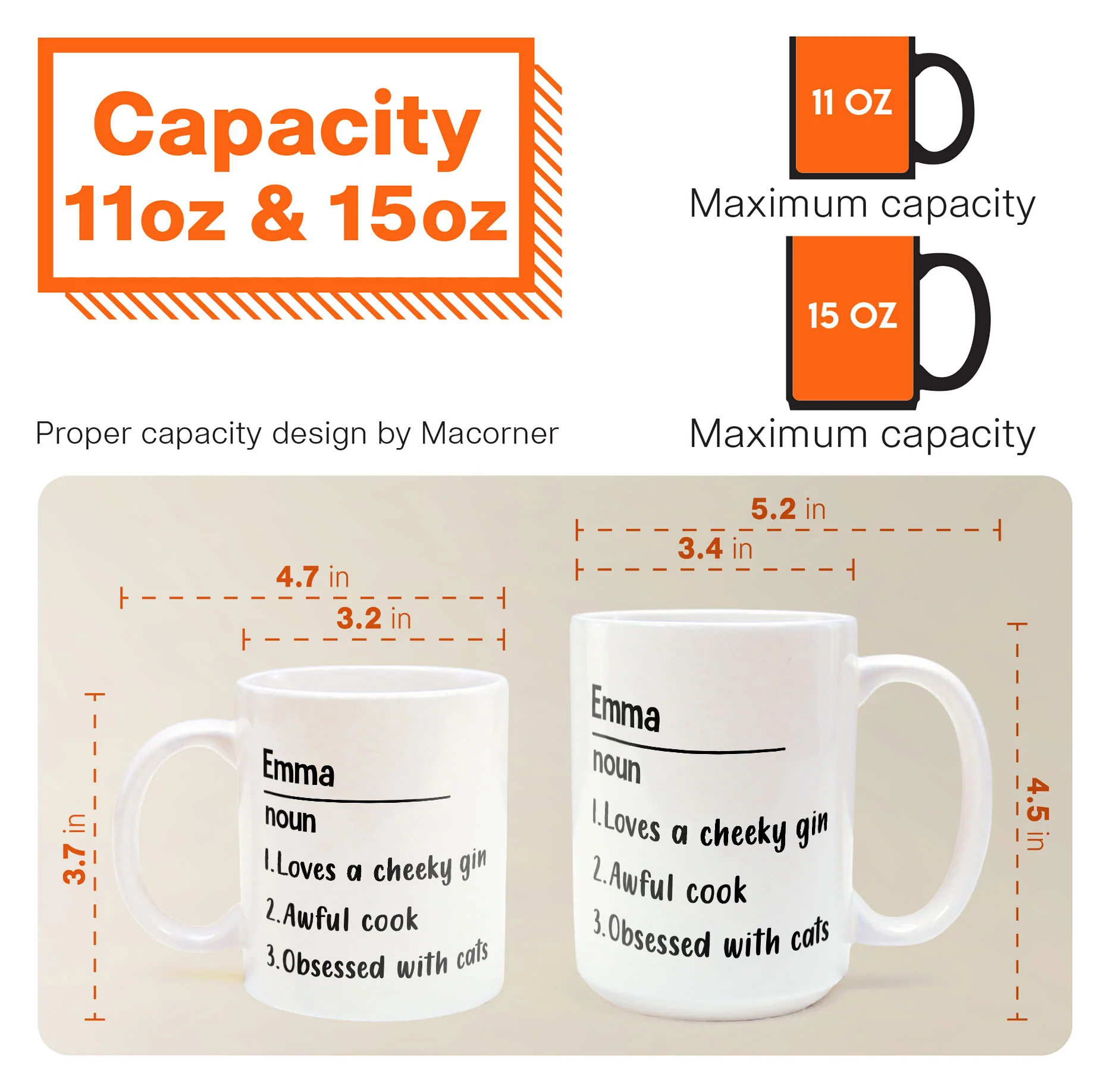 Funny Mug - Custom Name & Definition - Fun Gifts For Coworkers, Friends, Family - Personalized Mug - Image 6