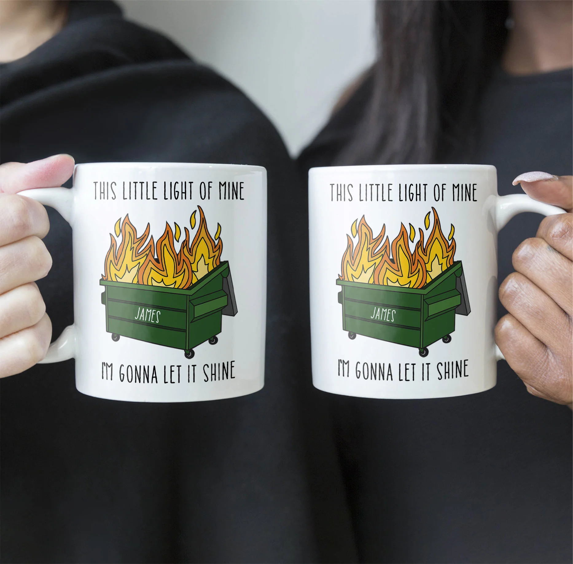 Funny Mug - Dumpster Fire - Fun Gifts For Coworkers, Boss, Friends, Family - Personalized Mug - Image 4