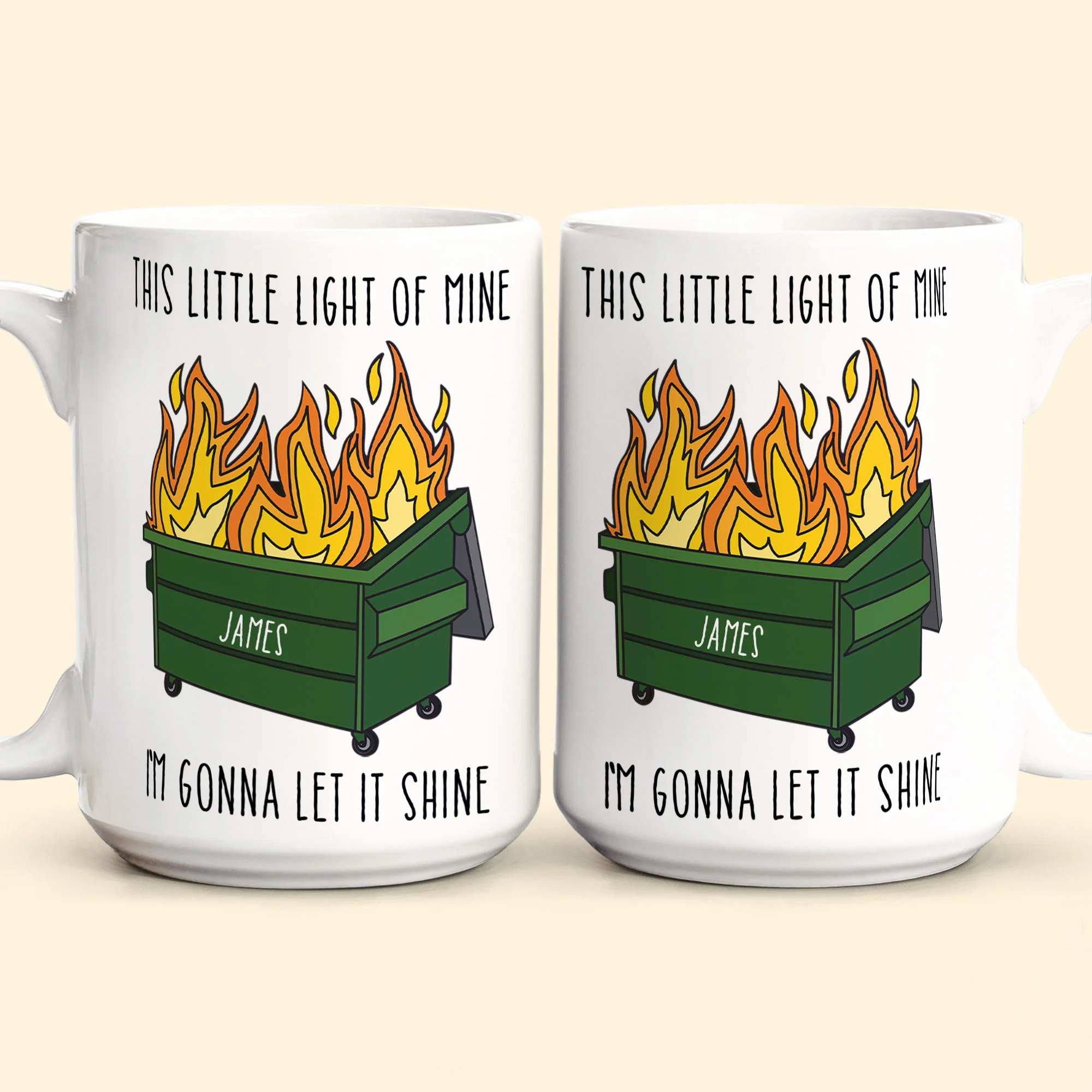 Funny Mug - Dumpster Fire - Fun Gifts For Coworkers, Boss, Friends, Family - Personalized Mug - Image 5