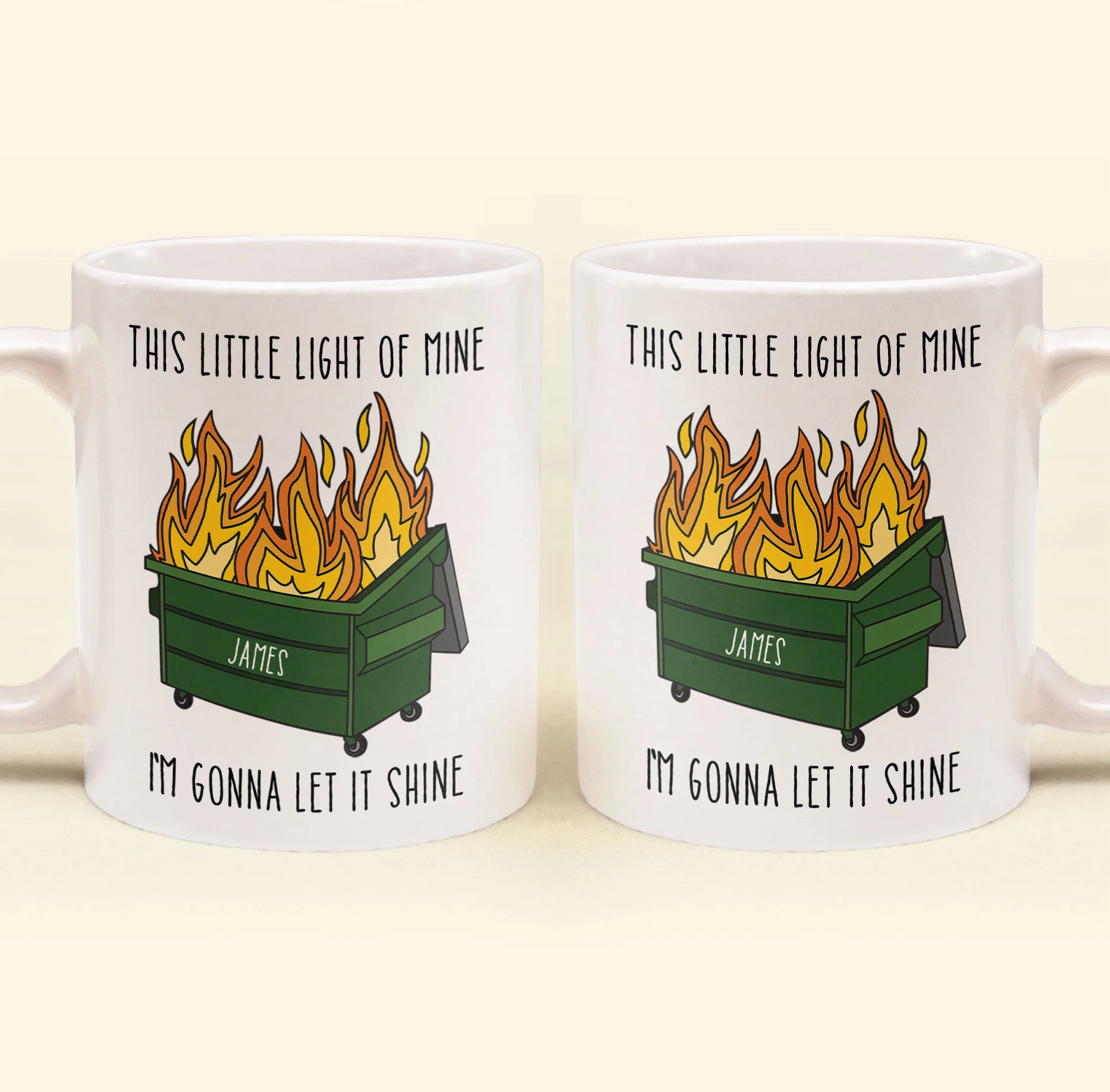 Funny Mug - Dumpster Fire - Fun Gifts For Coworkers, Boss, Friends, Family - Personalized Mug - Image 6