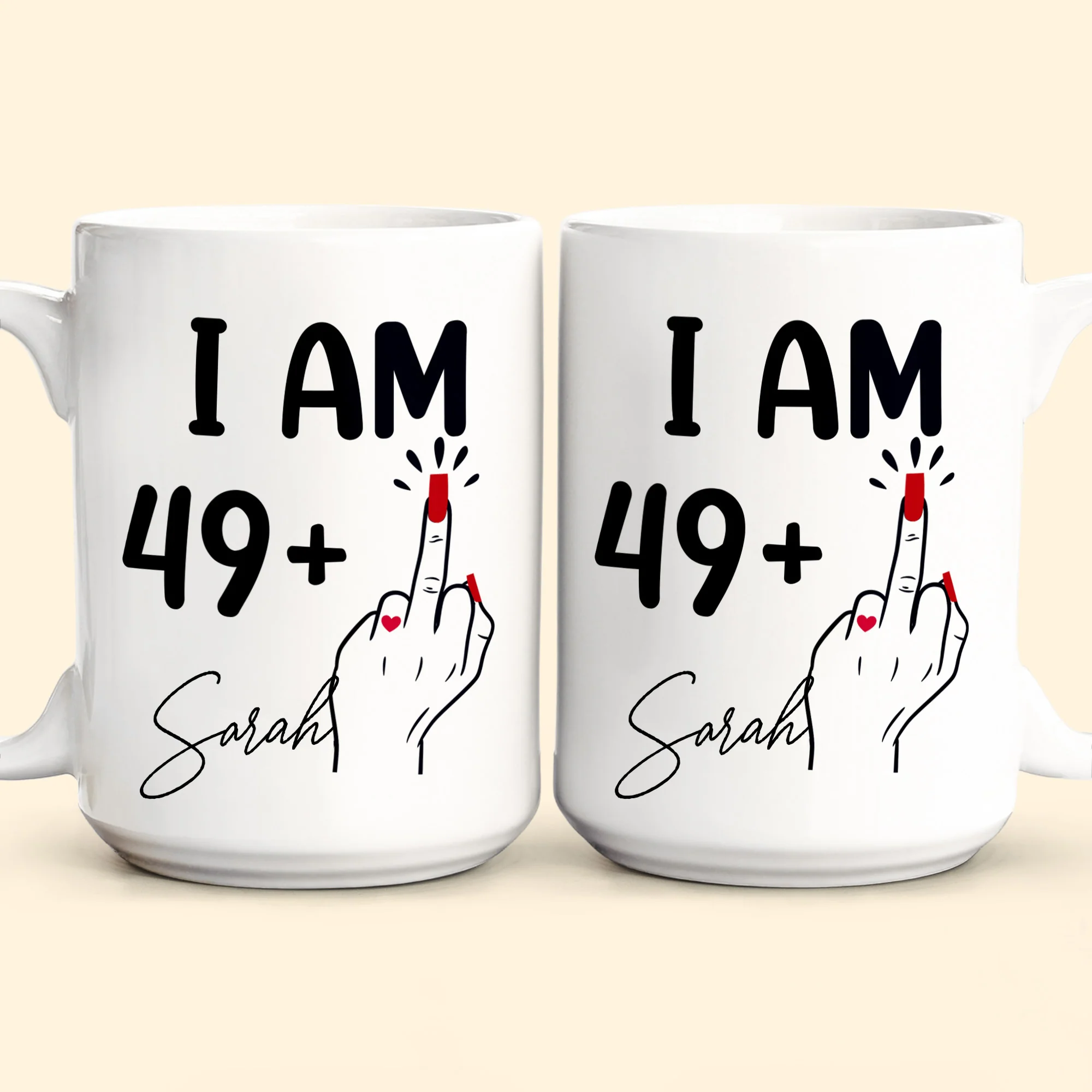 Funny Mug - F*Cking Turning Age - Birthday Gifts For Men, Women, Family, Friends - Personalized Mug - Image 6