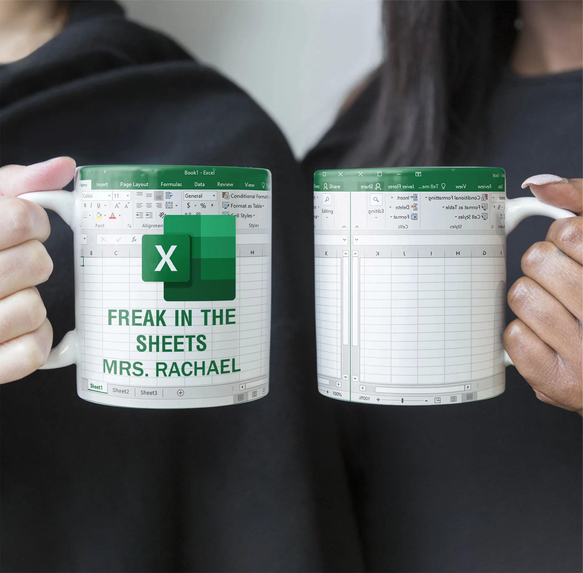 Funny Mug - Freak In The Sheets - Gifts For Coworker, Accounting, Boss - Personalized Mug - Image 2