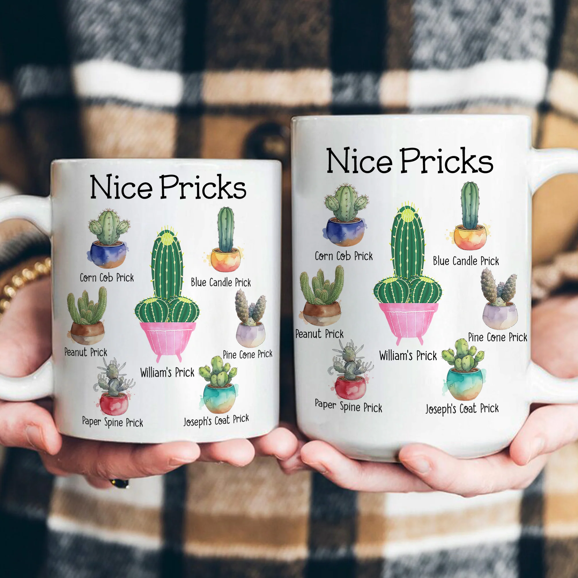 Funny Mug - Nice Pricks - Naughty Gifts For Husband, Bf, Exchange Gifts Silly Gift - Personalized Mug - Image 4