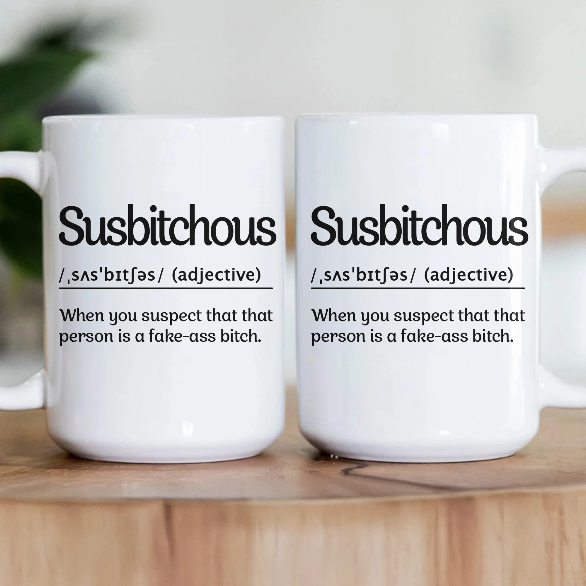 Funny Mug - Word Of The Day Version 1 - Elephant Gift, Exchange Gifts For Coworker - Personalized Mug - Image 4