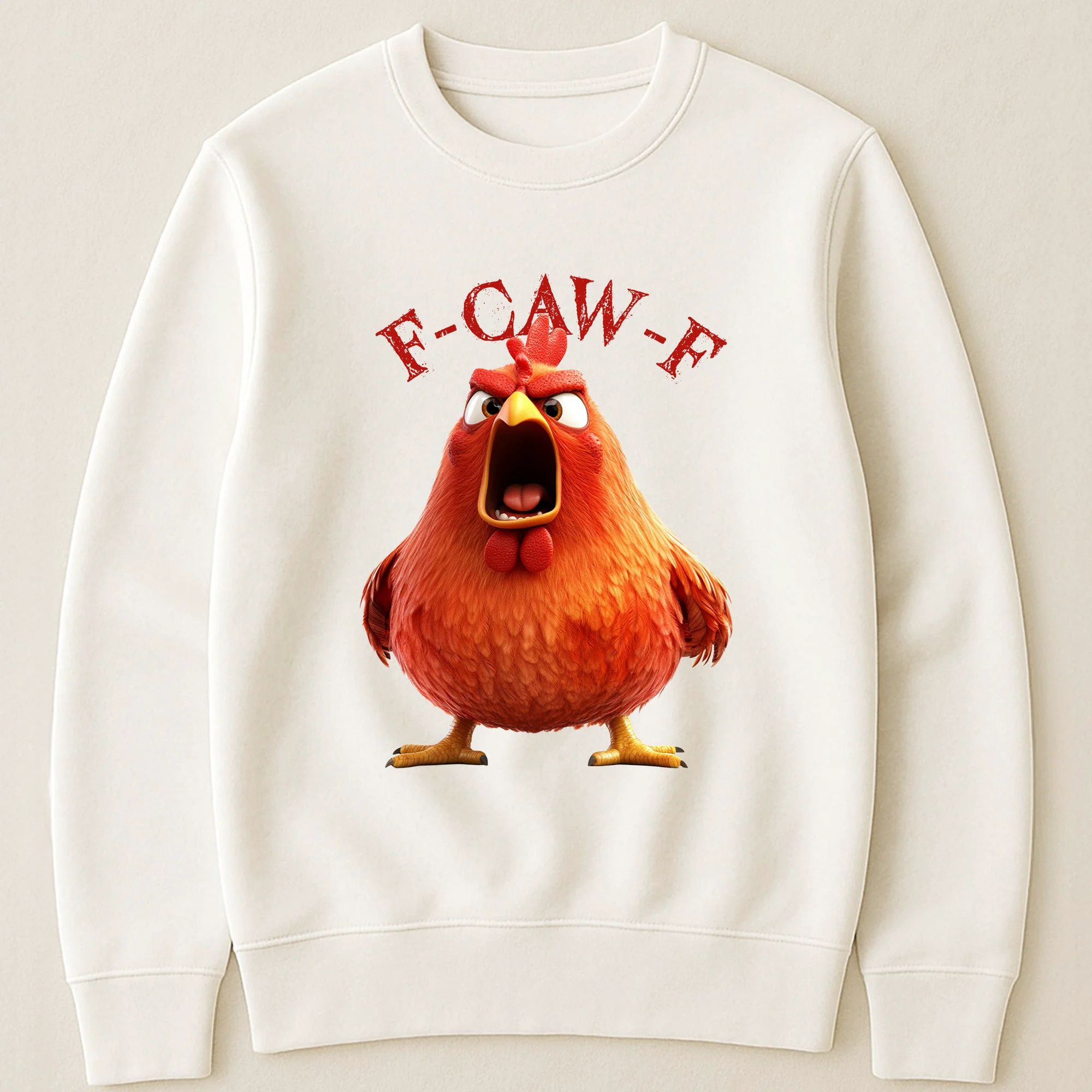 Funny Shirt - Humorous Crow F-Caw-F - Personalized Shirt - Image 4