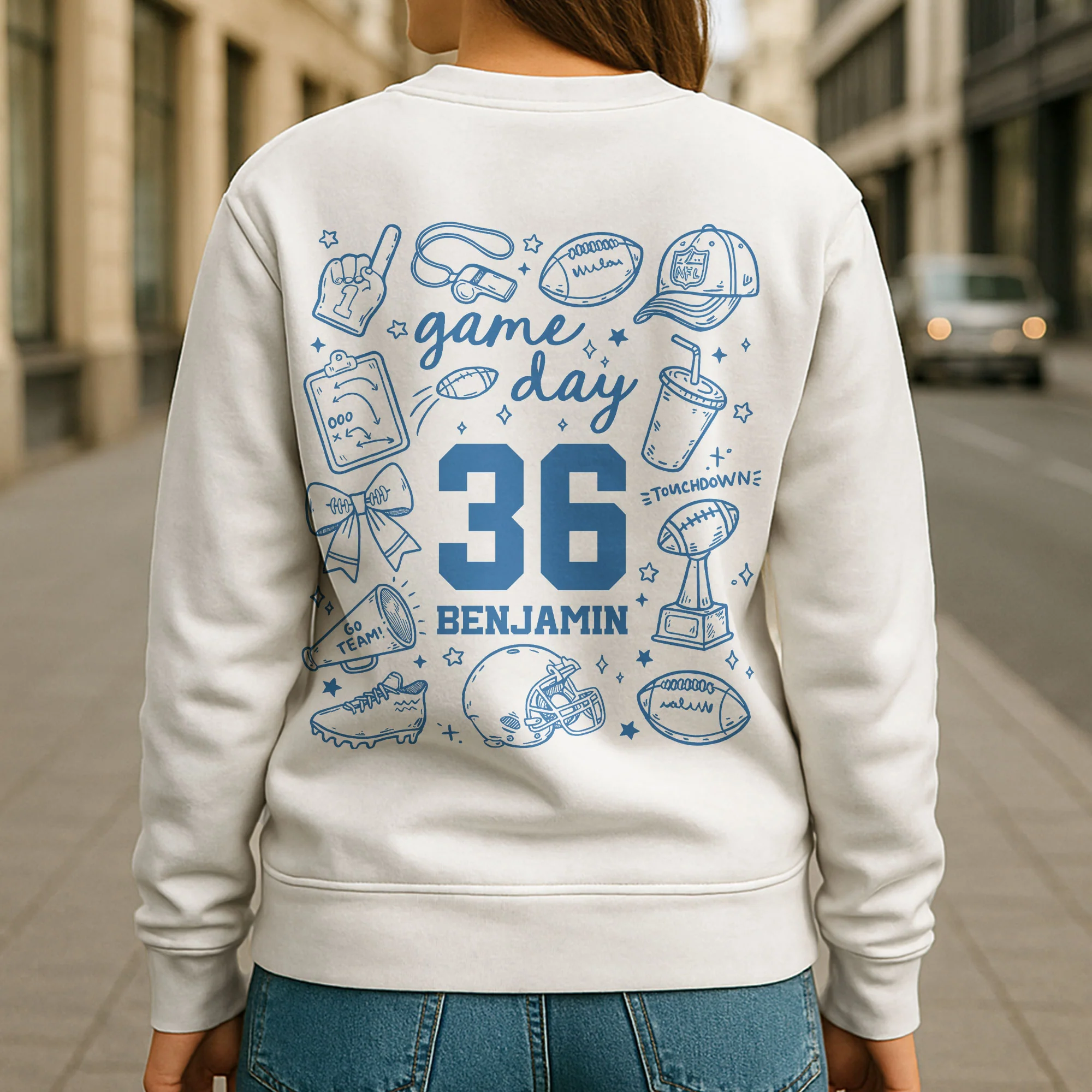 Game Day American Football - Personalized Shirt - Image 4
