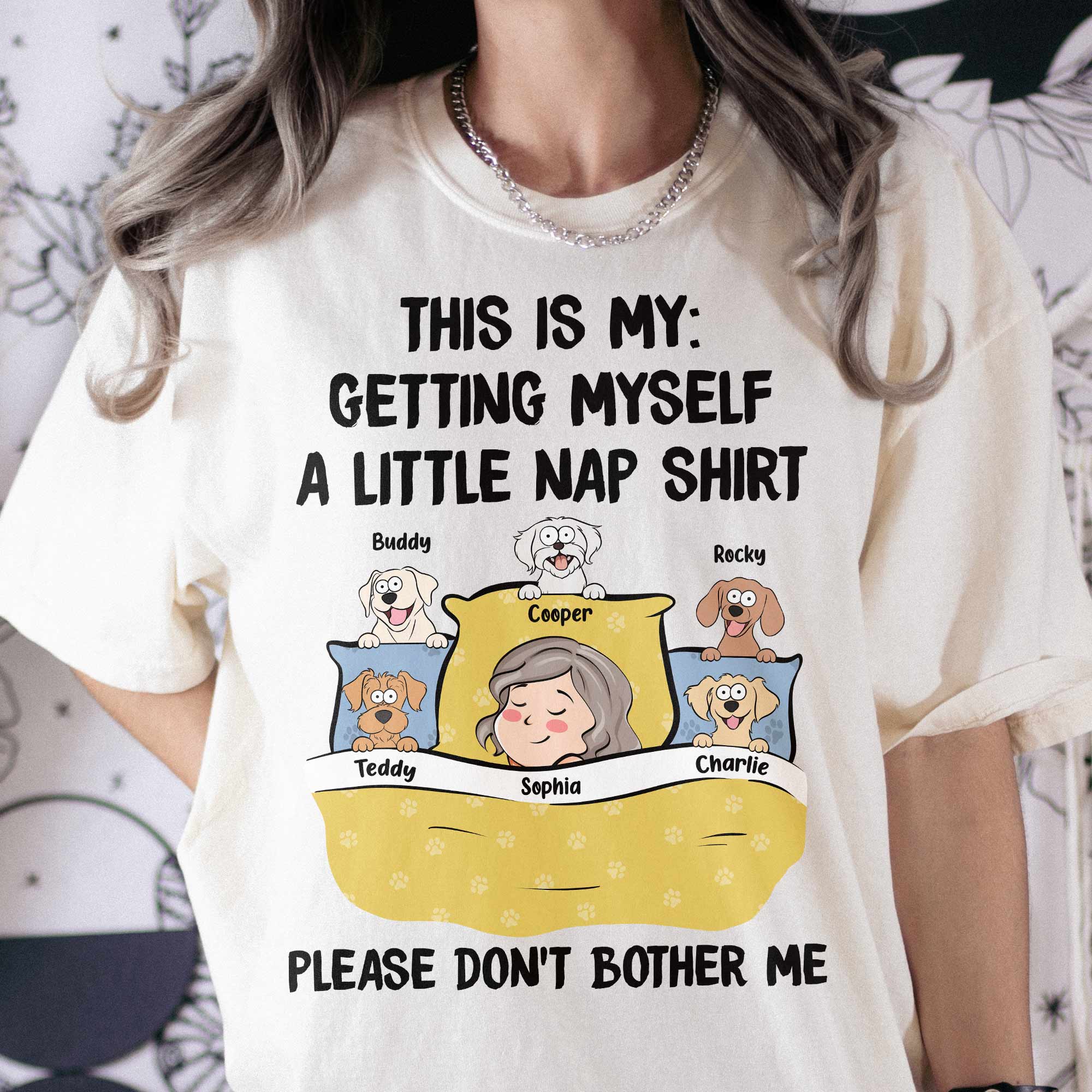 Getting Myself A Little Nap Shirt - Personalized Comfort Tee - Image 3