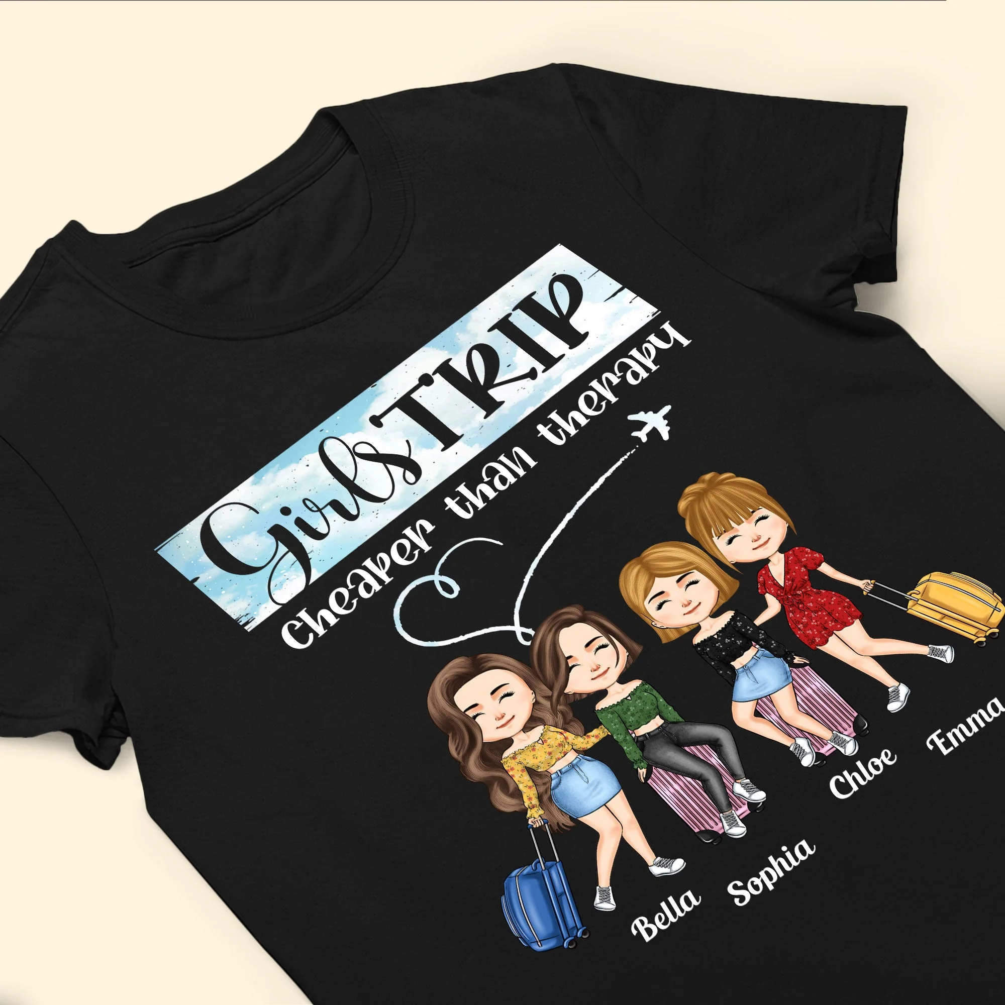 Girls Trip Is Ready - Personalized Shirt - Image 3