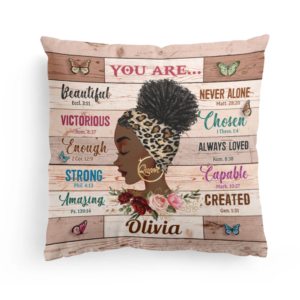 God Says You Are - Personalized Pillow (Insert Included) - Image 3